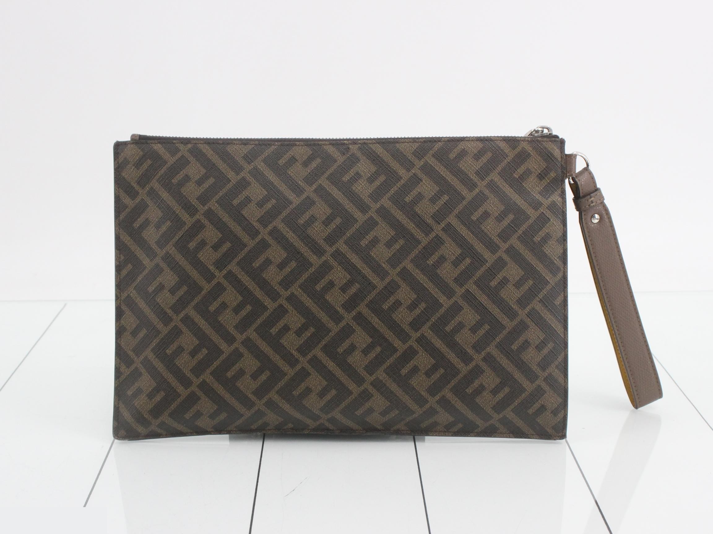 ZUCCA Second Bag, PVC, Brown x Yellow — view 2