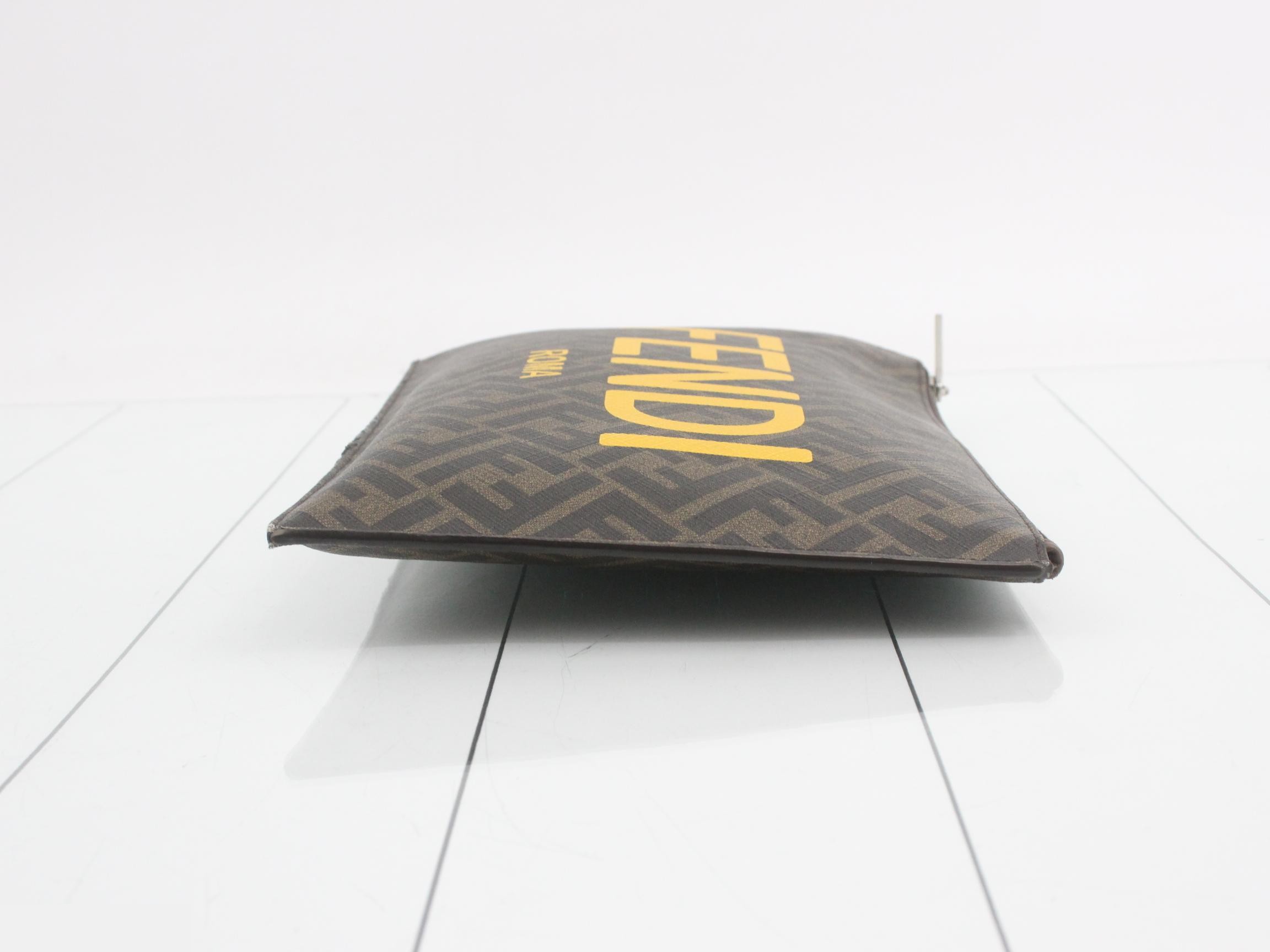 ZUCCA Second Bag, PVC, Brown x Yellow — view 3