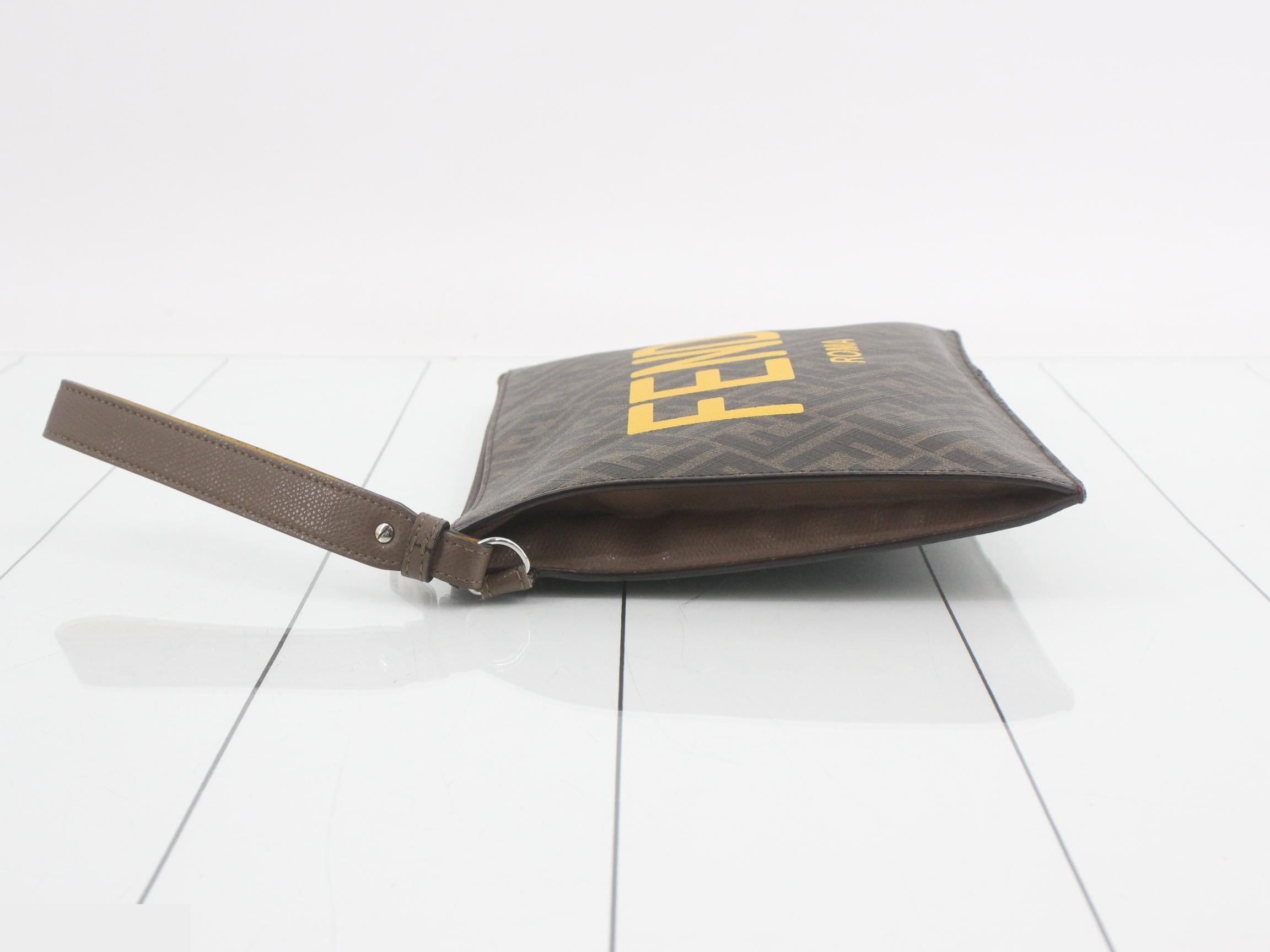 ZUCCA Second Bag, PVC, Brown x Yellow — view 4