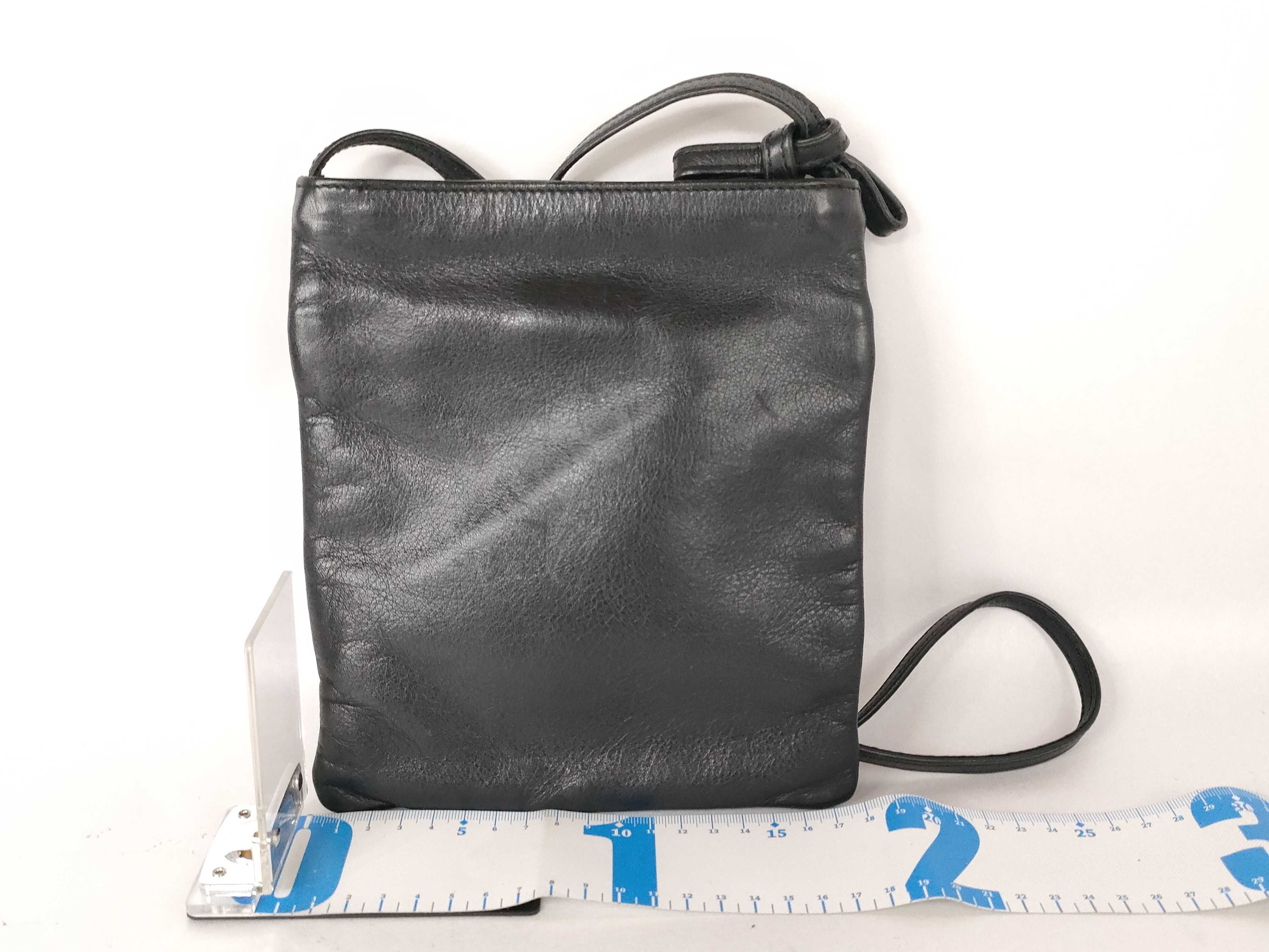Anagram Sacoche Leather Shoulder Bag — view 2