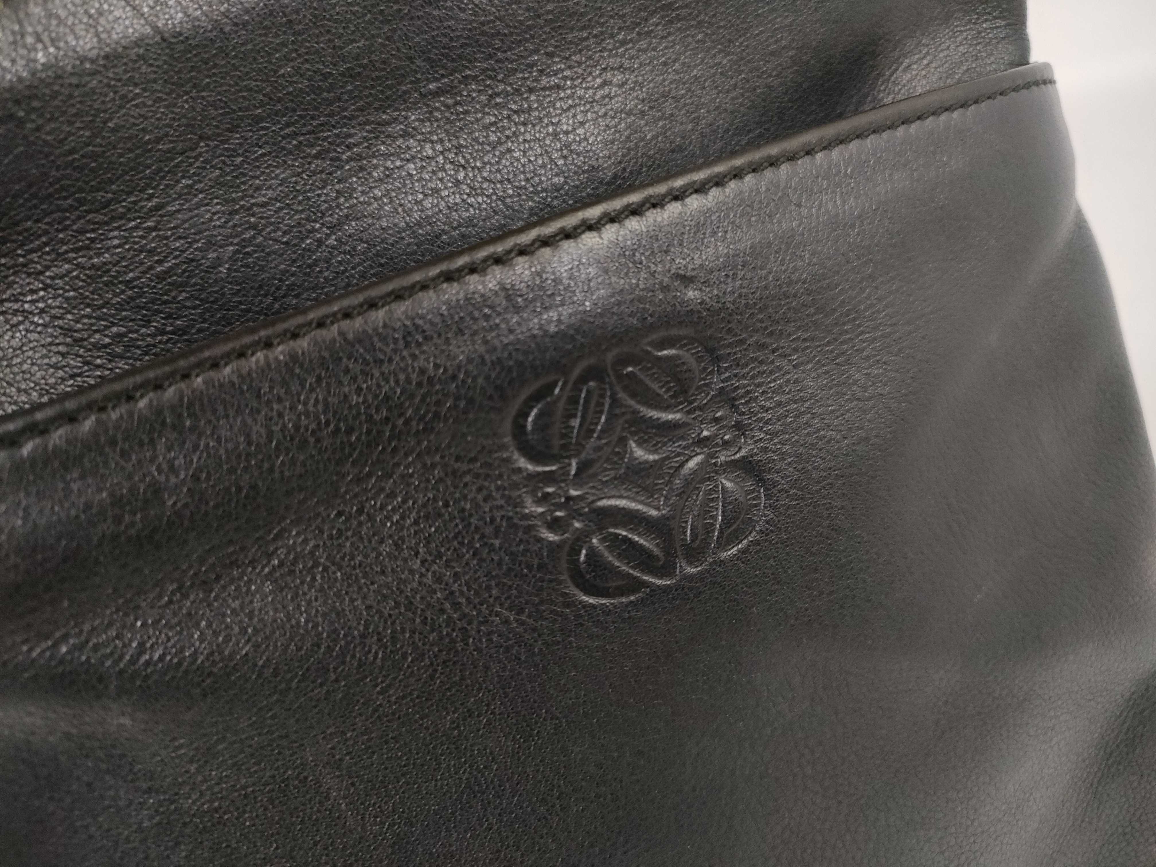 Anagram Sacoche Leather Shoulder Bag — view 14