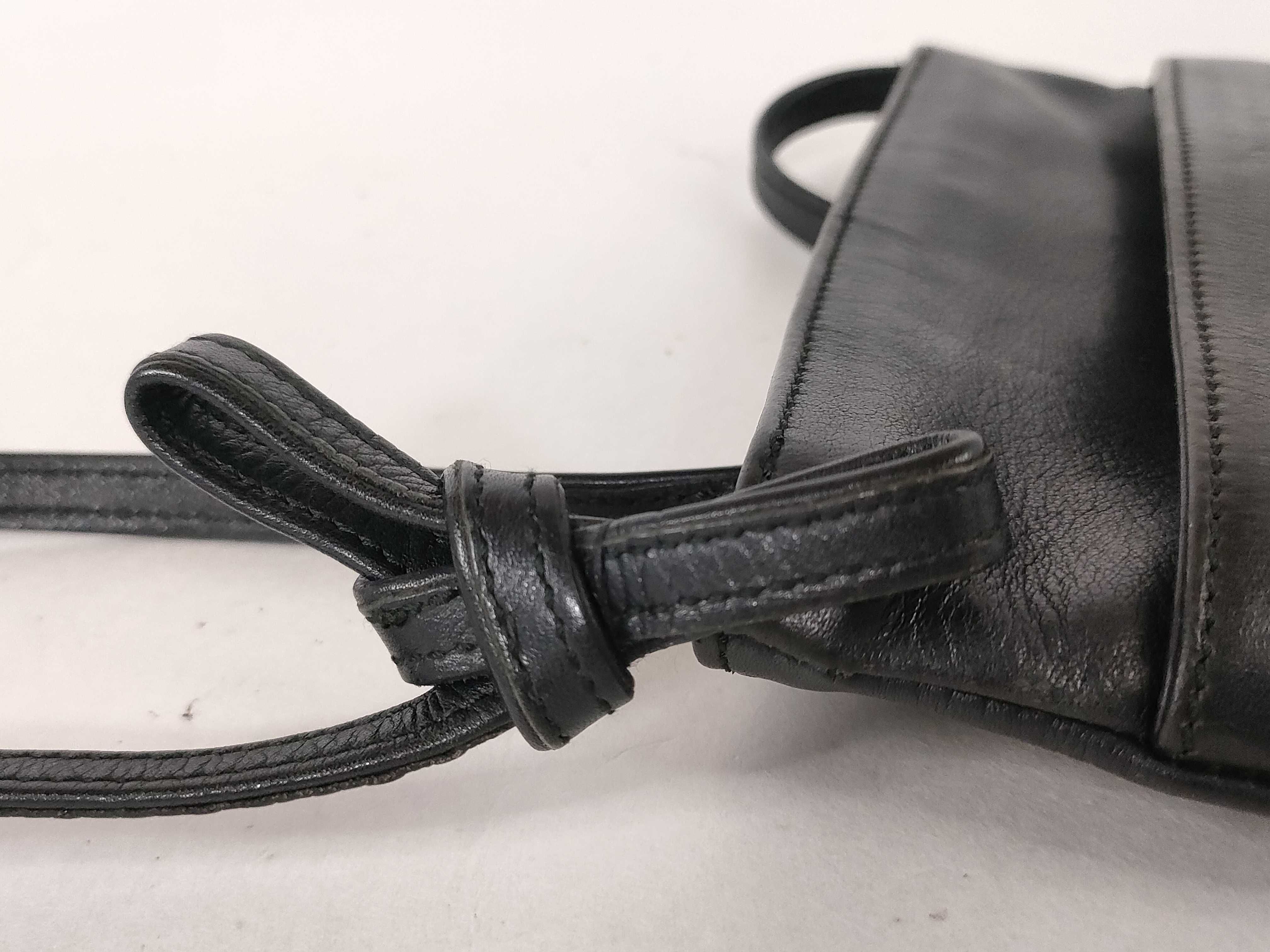Anagram Sacoche Leather Shoulder Bag — view 15