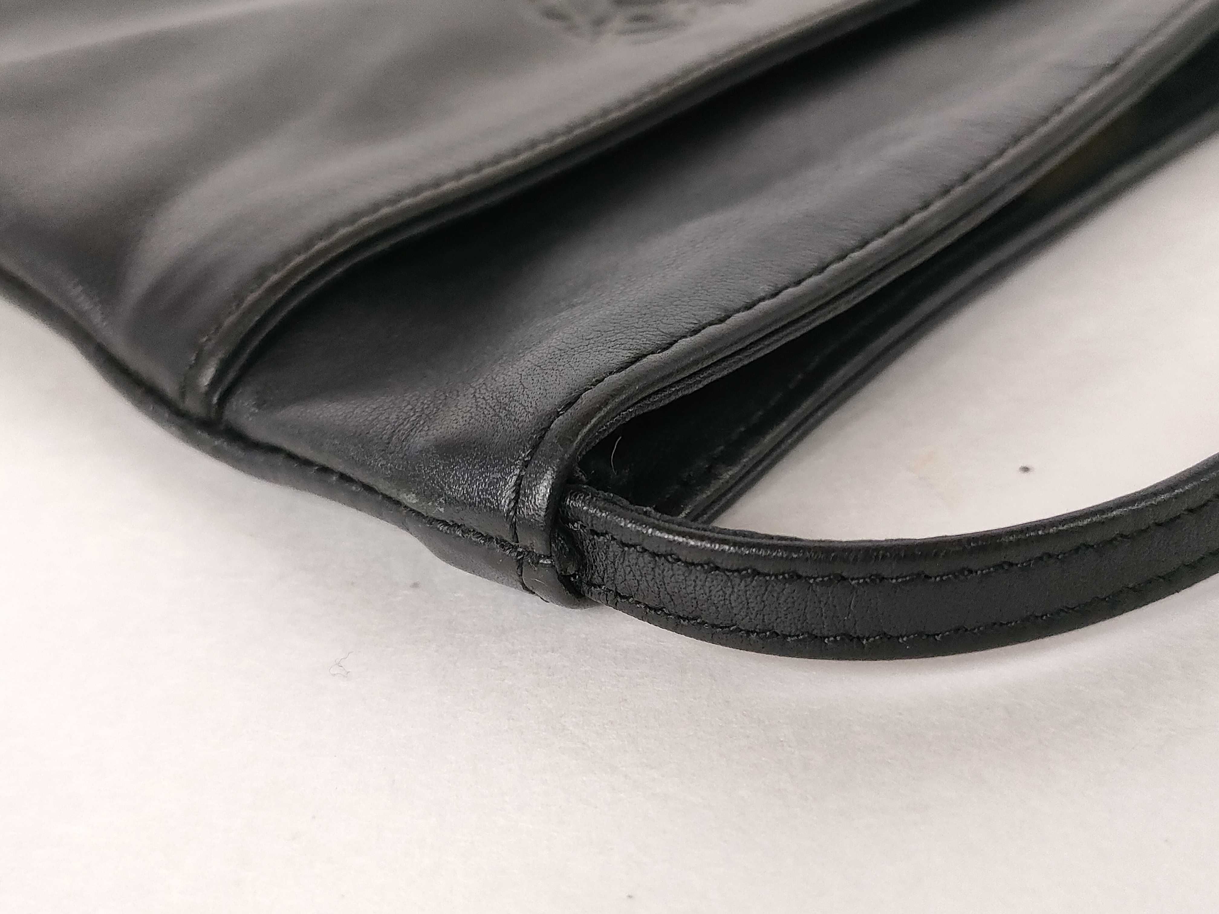 Anagram Sacoche Leather Shoulder Bag — view 5