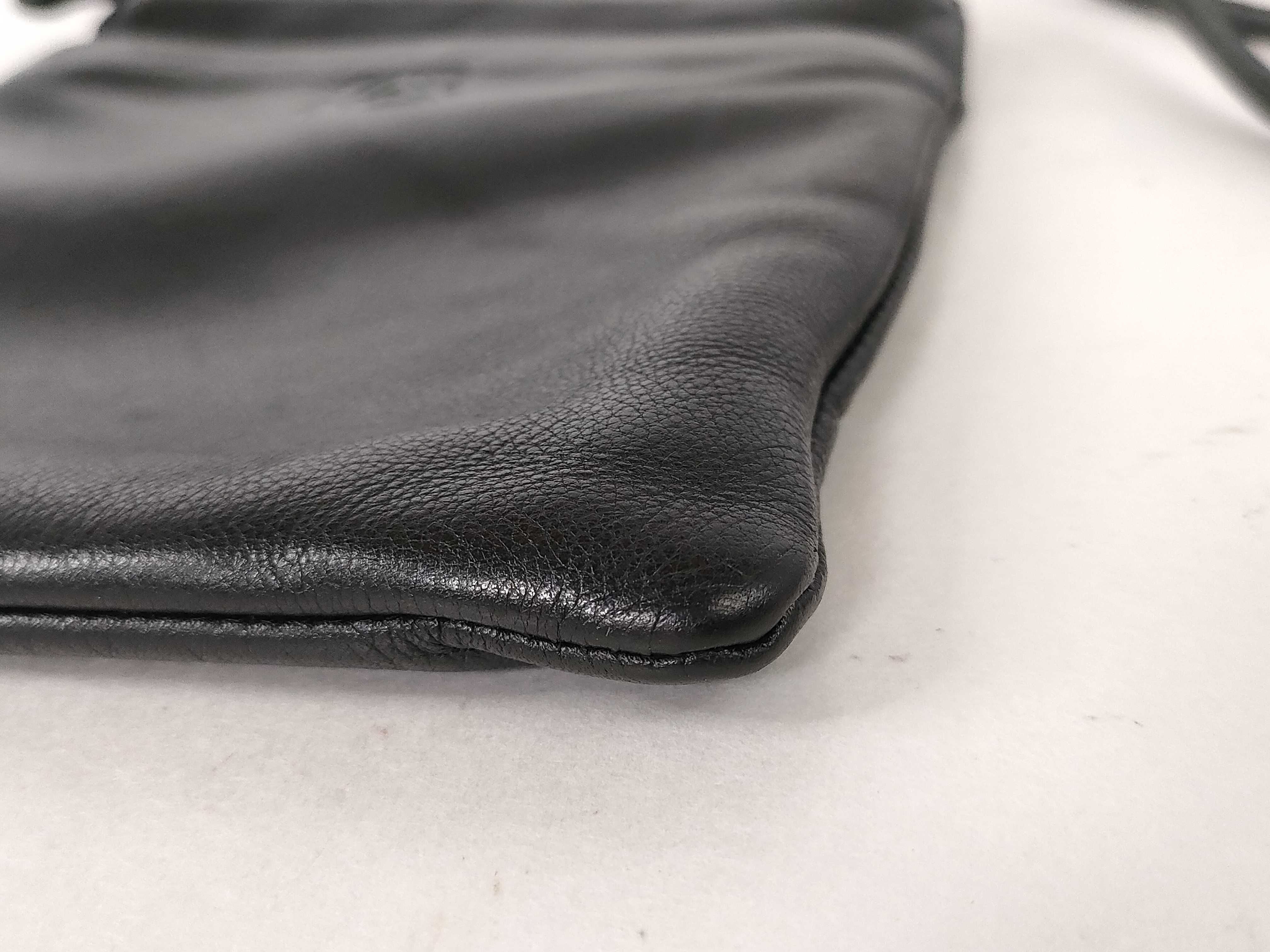 Anagram Sacoche Leather Shoulder Bag — view 6