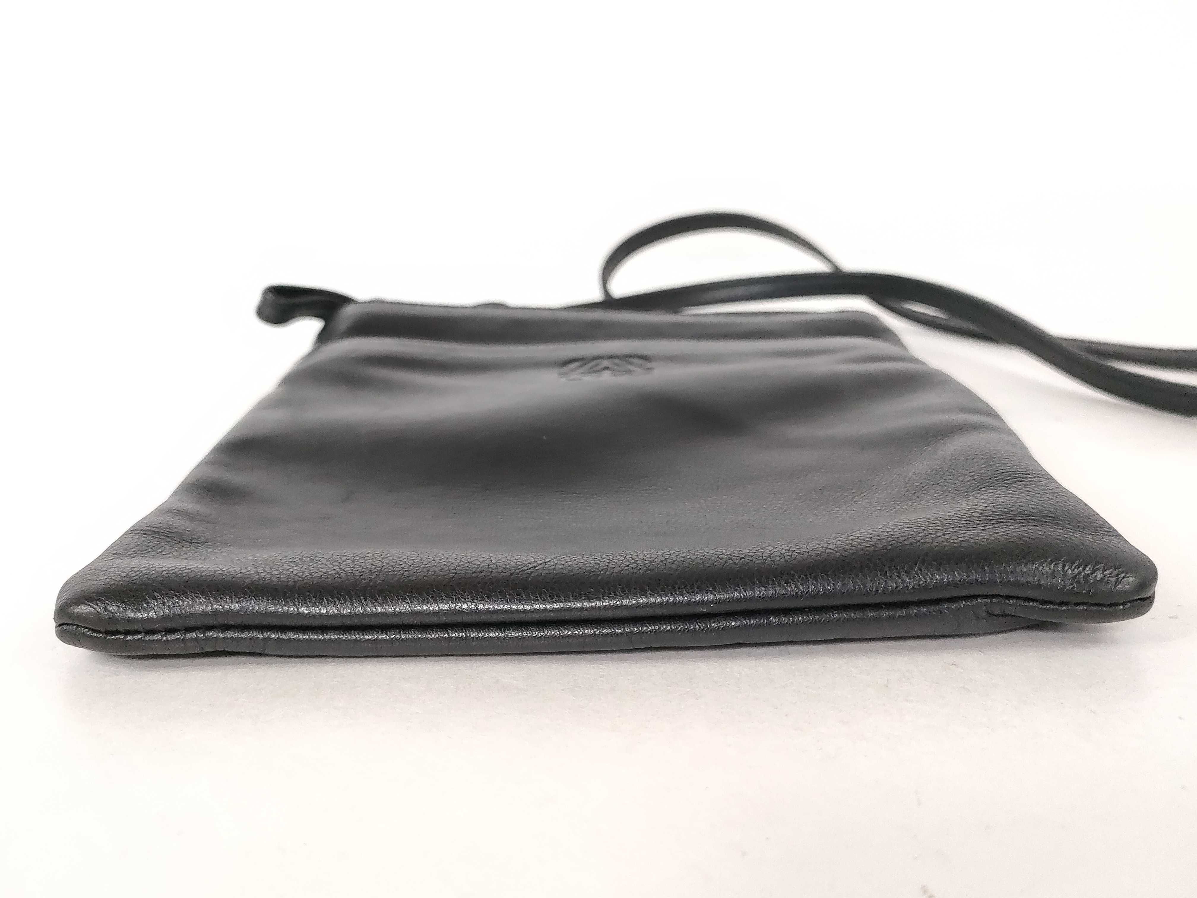 Anagram Sacoche Leather Shoulder Bag — view 7