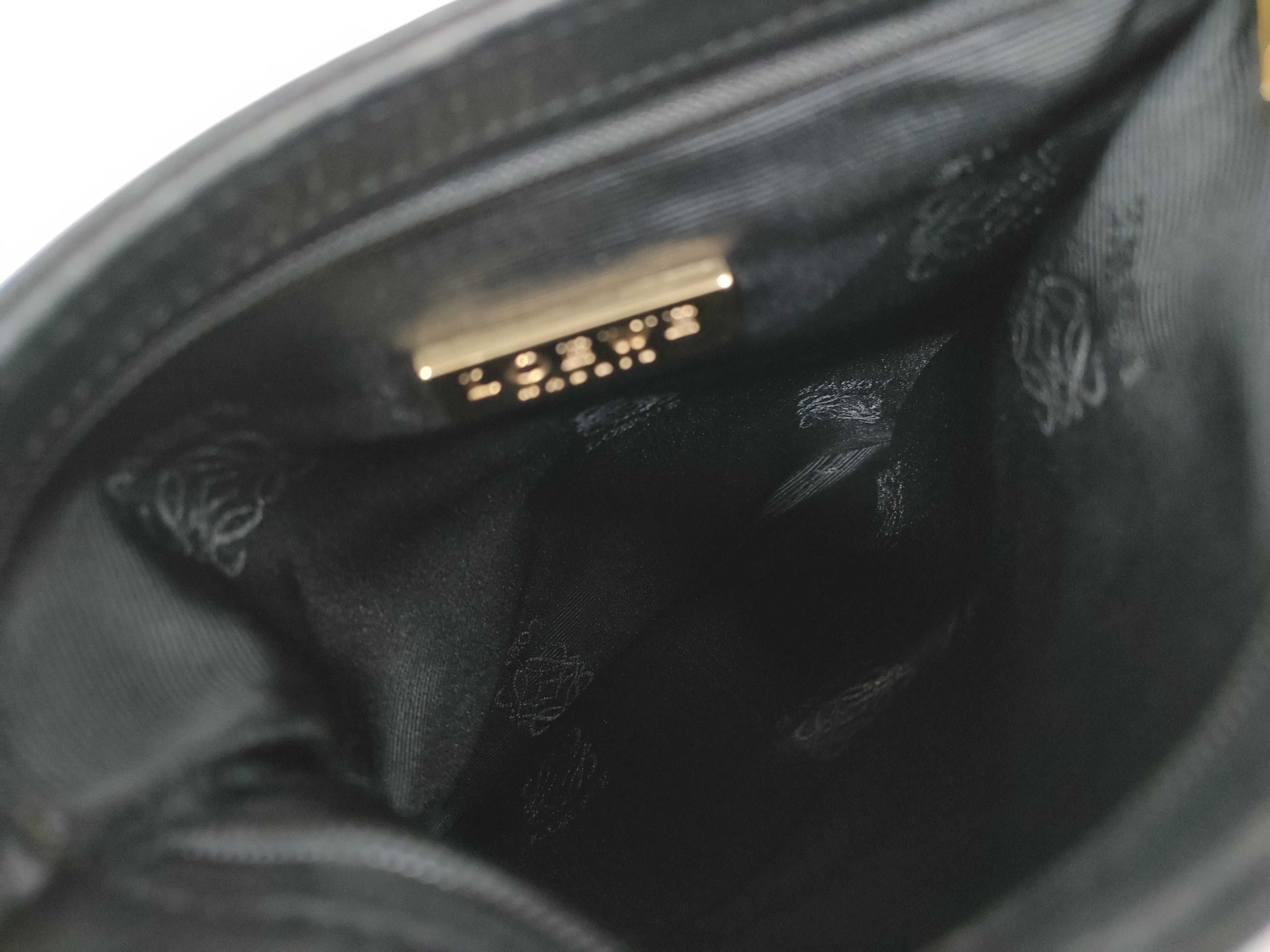 Anagram Sacoche Leather Shoulder Bag — view 9
