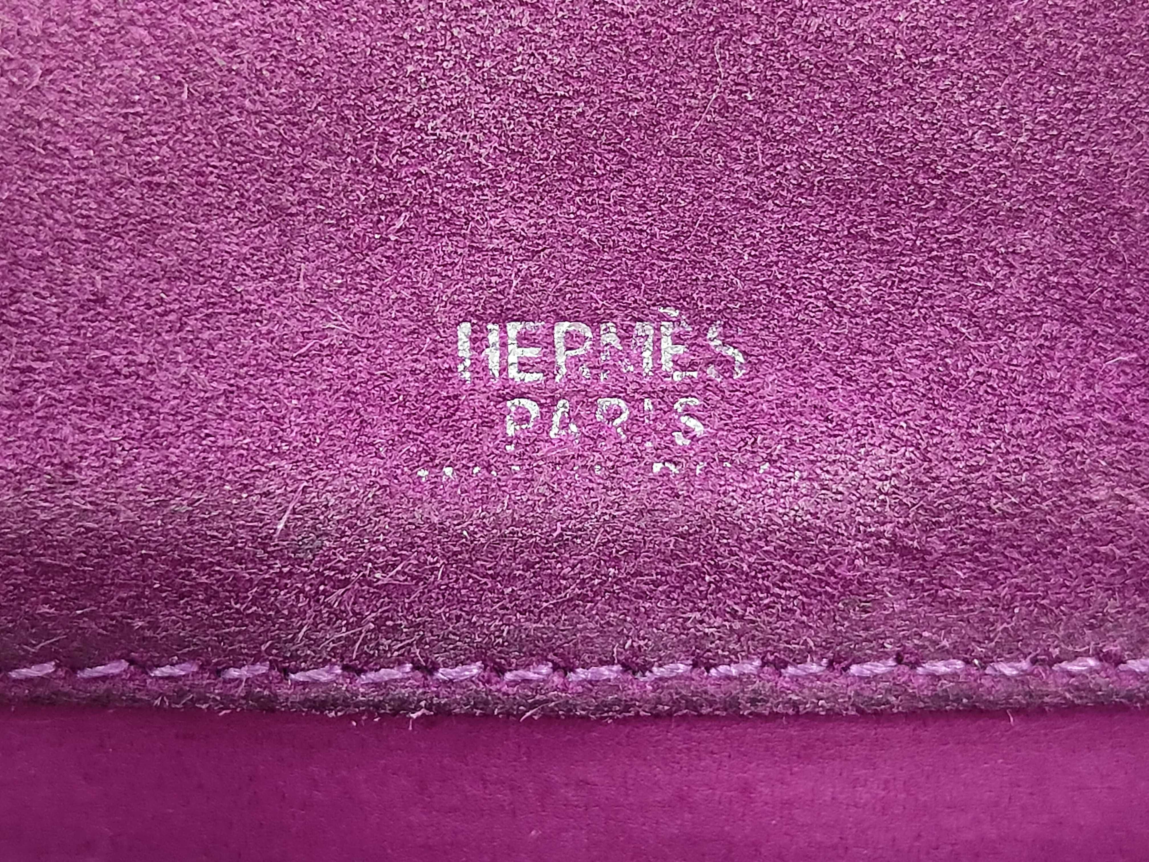 Pochette Kelly Doblis Purple Silver Hardware H Handbag — view 11
