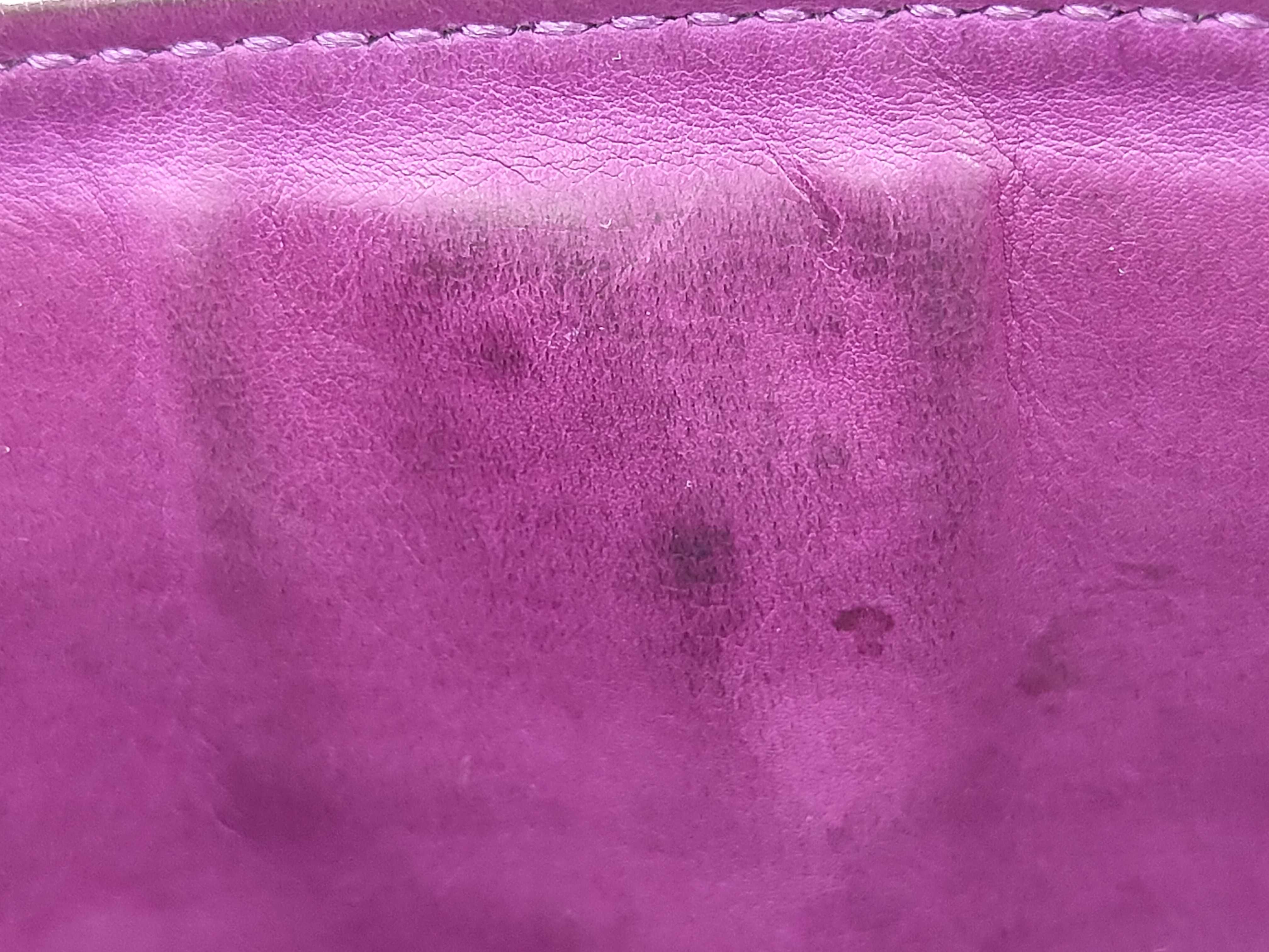 Pochette Kelly Doblis Purple Silver Hardware H Handbag — view 12