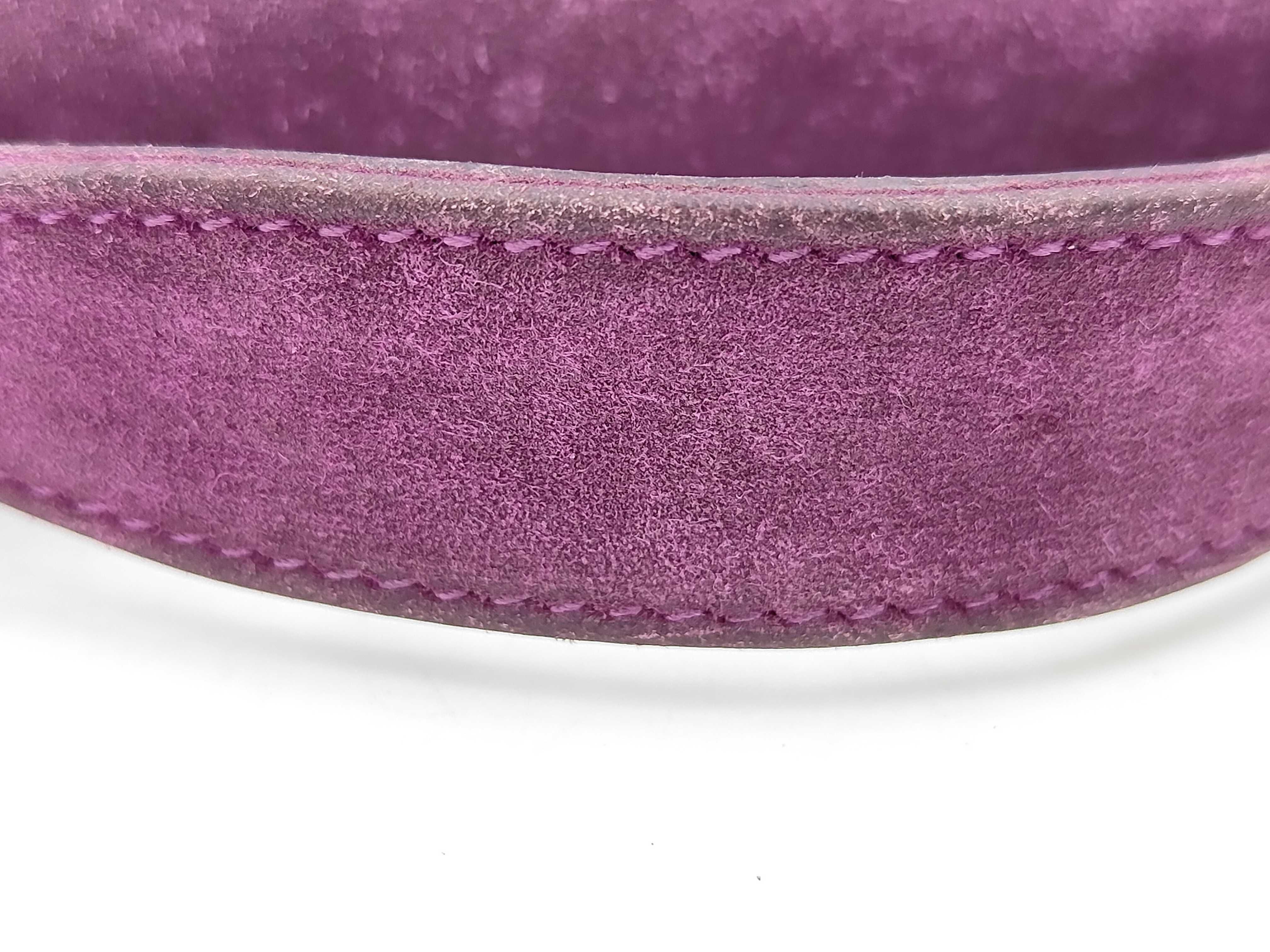 Pochette Kelly Doblis Purple Silver Hardware H Handbag — view 4