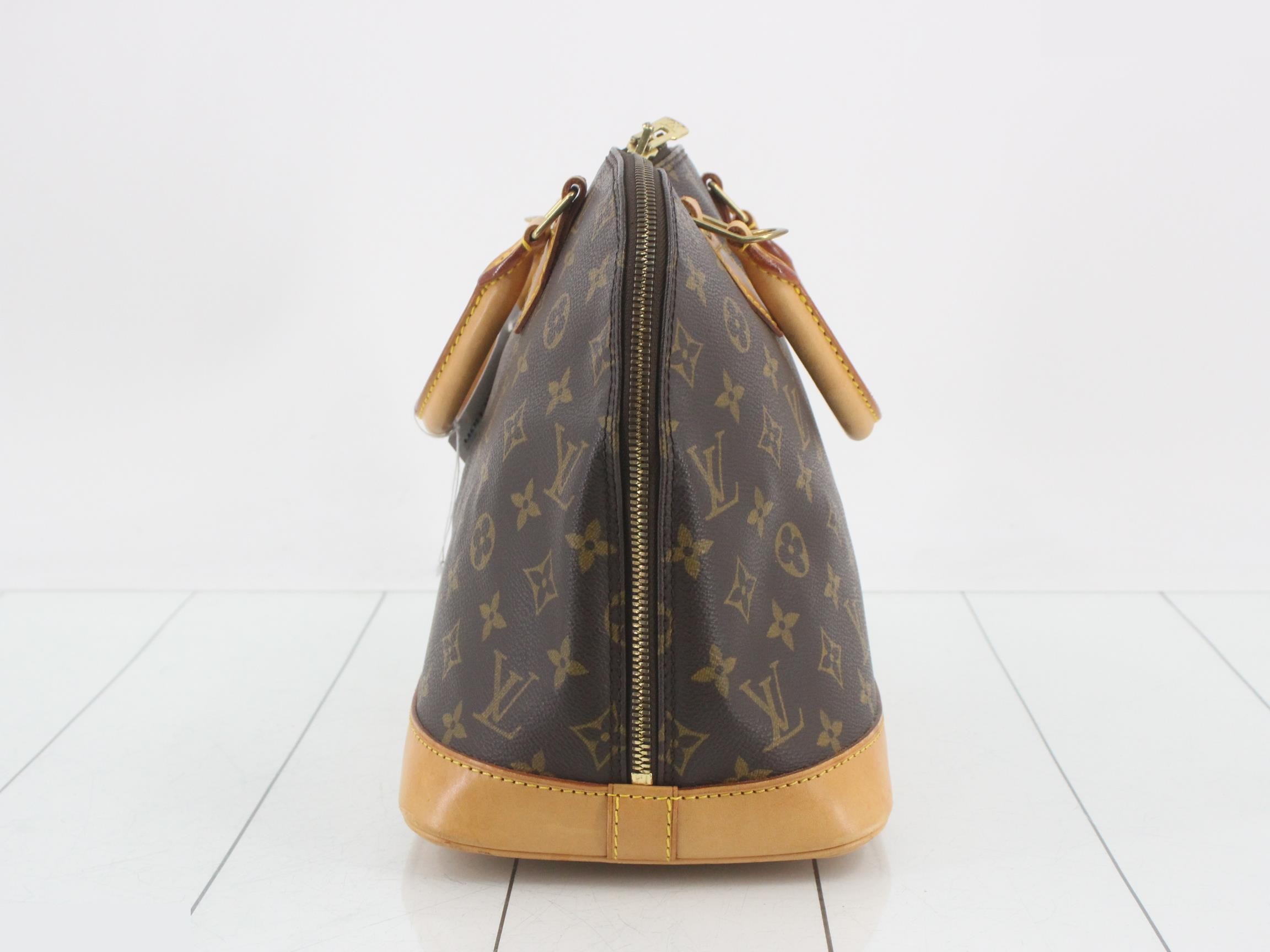 Monogram Alma handbag — view 3