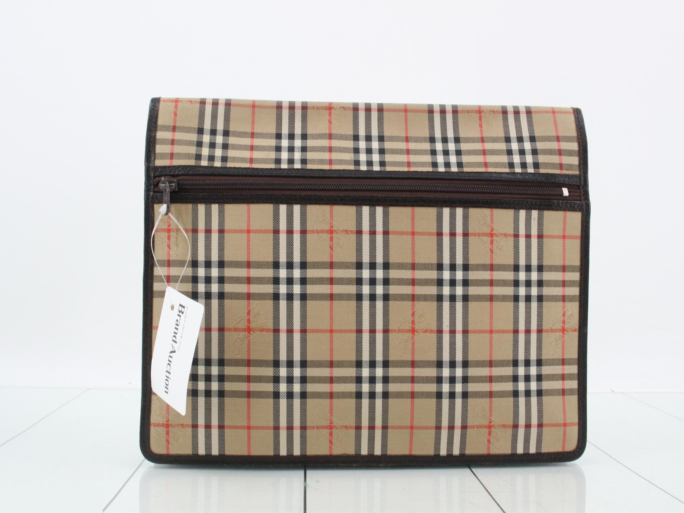 Second Bag Nova Check Clutch Bag — view 2