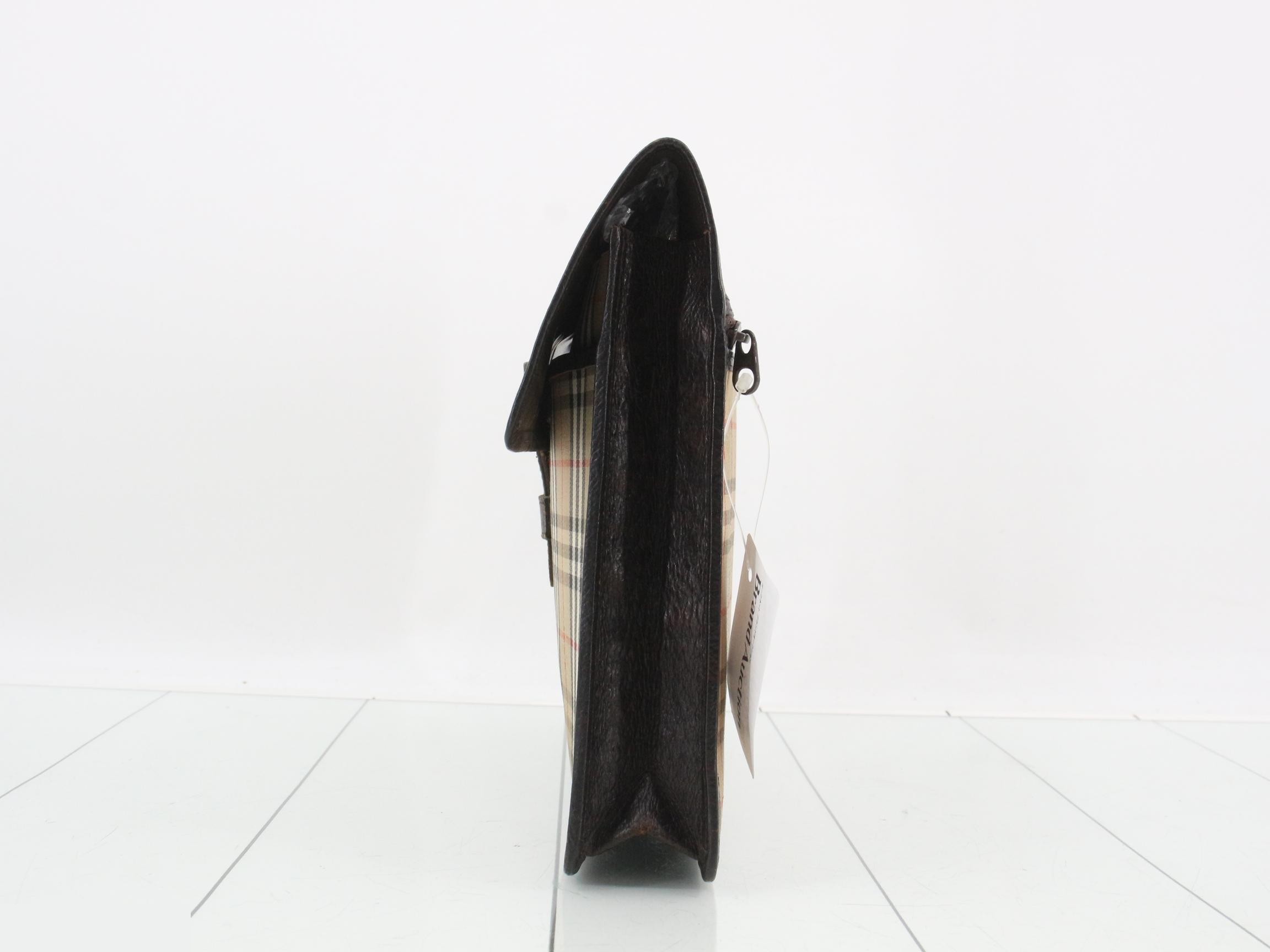 Second Bag Nova Check Clutch Bag — view 3
