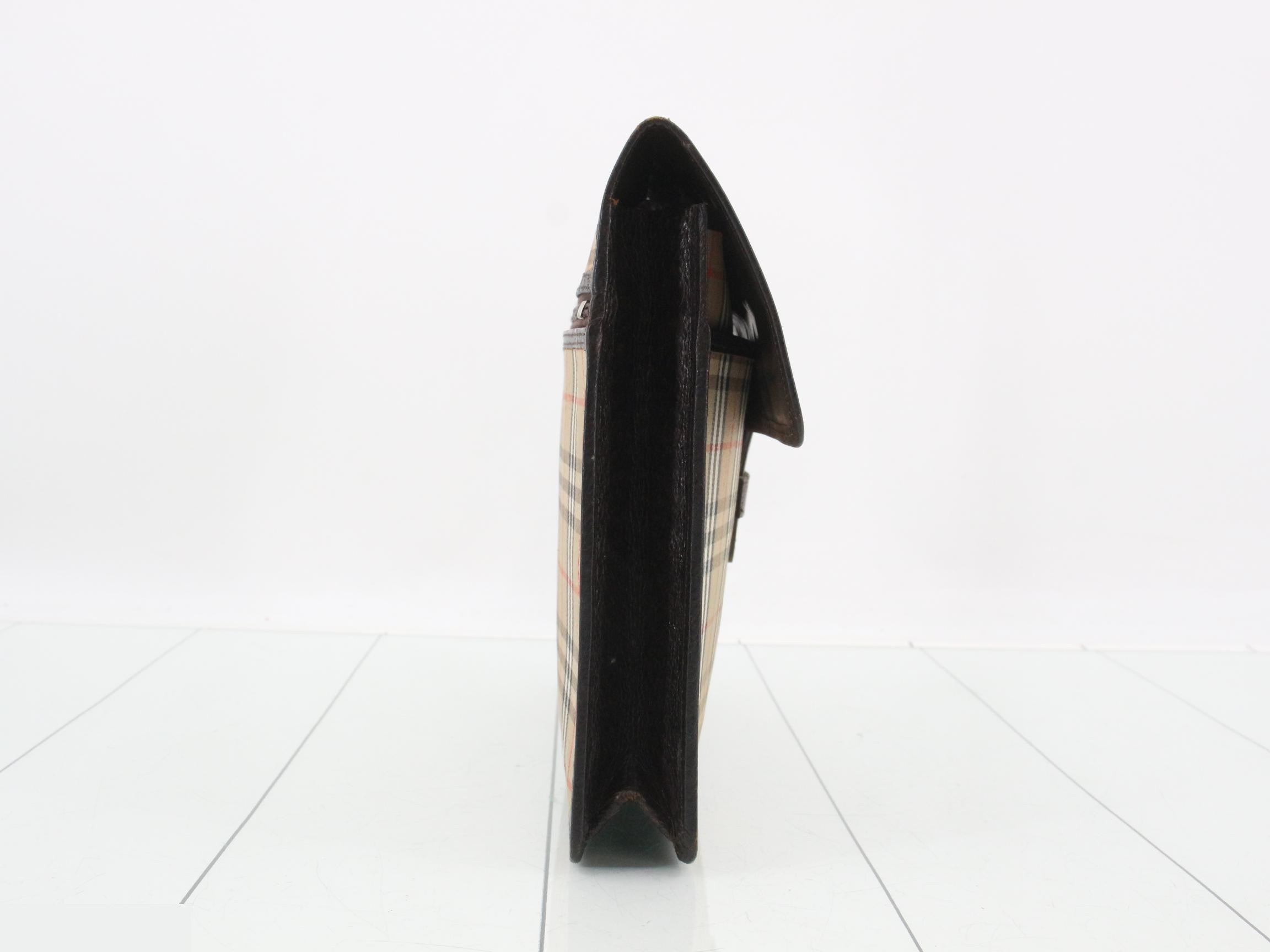 Second Bag Nova Check Clutch Bag — view 4