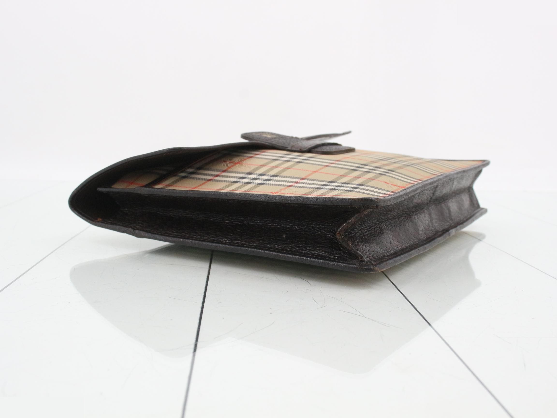 Second Bag Nova Check Clutch Bag — view 5
