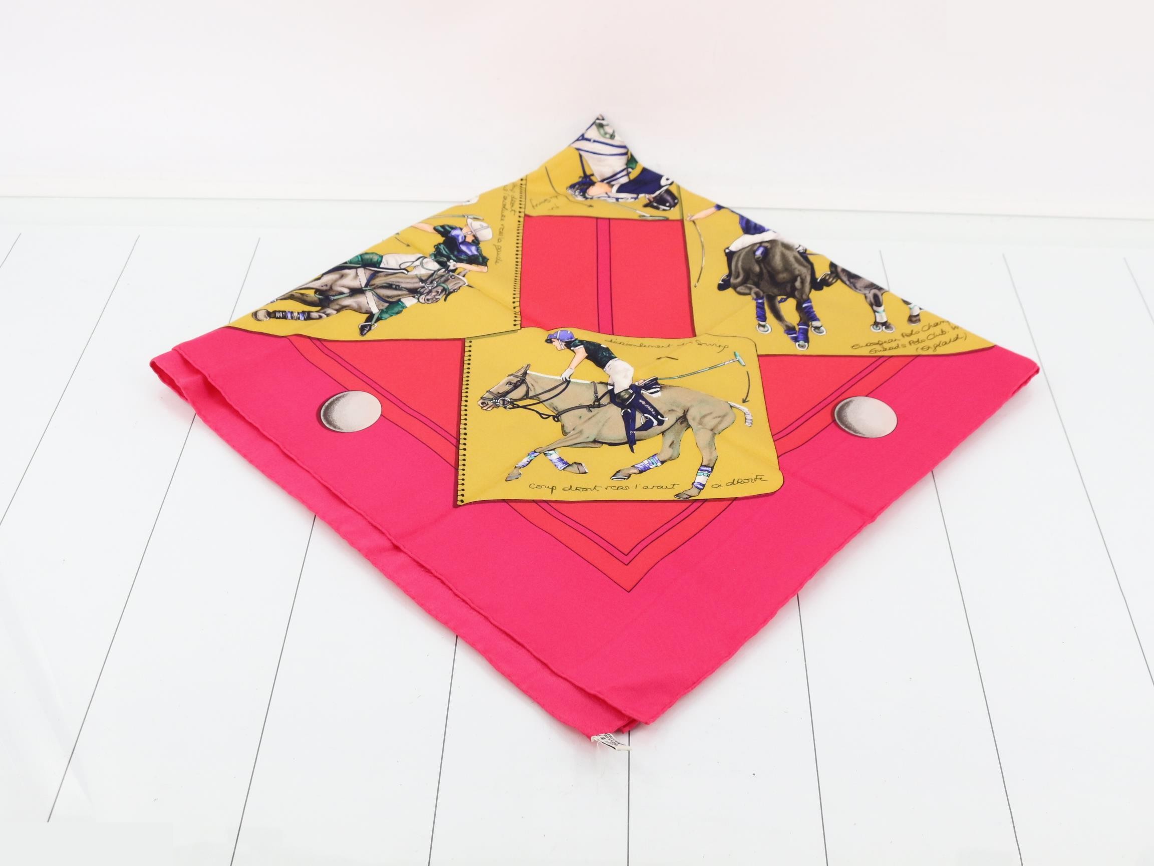 Kare90 Polo World Silk Scarf — view 2