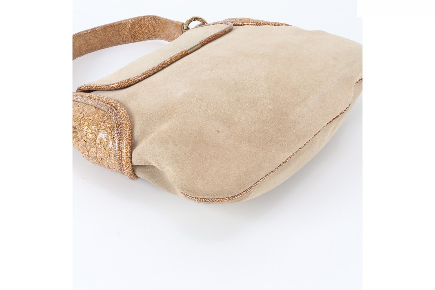 Flap shoulder bag, handbag, genuine leather — view 4