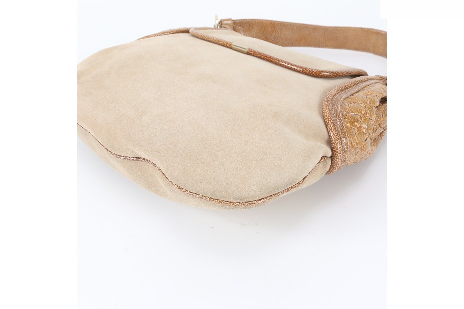 Flap shoulder bag, handbag, genuine leather — view 5