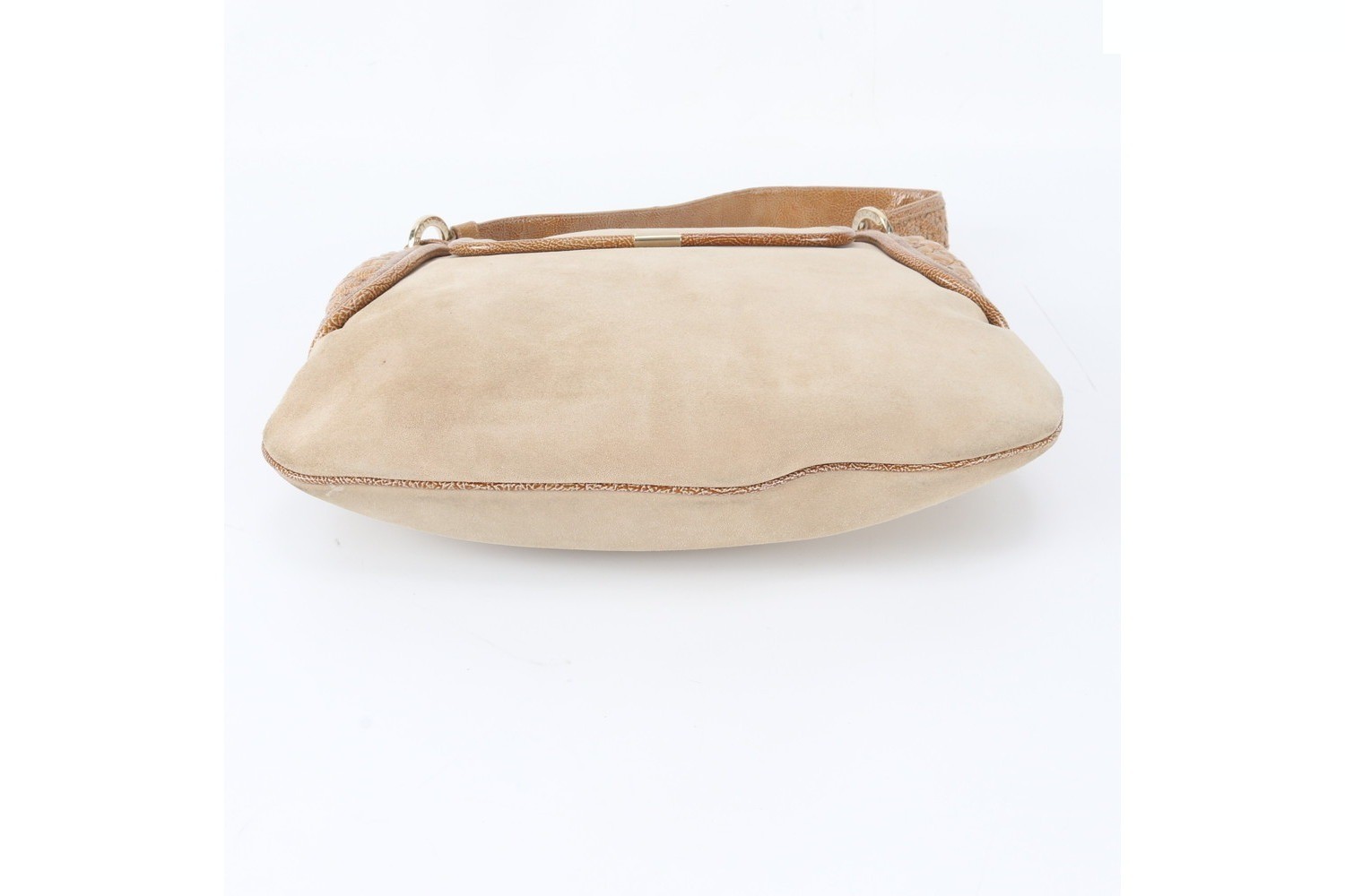 Flap shoulder bag, handbag, genuine leather — view 6