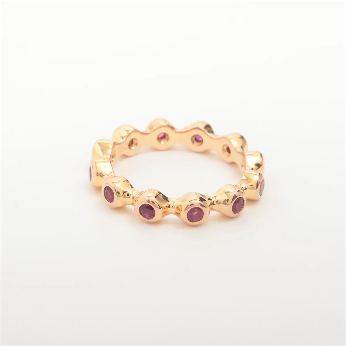 Ruby Ring, 750 (PG), 4.4g, 1D6441. — view 2