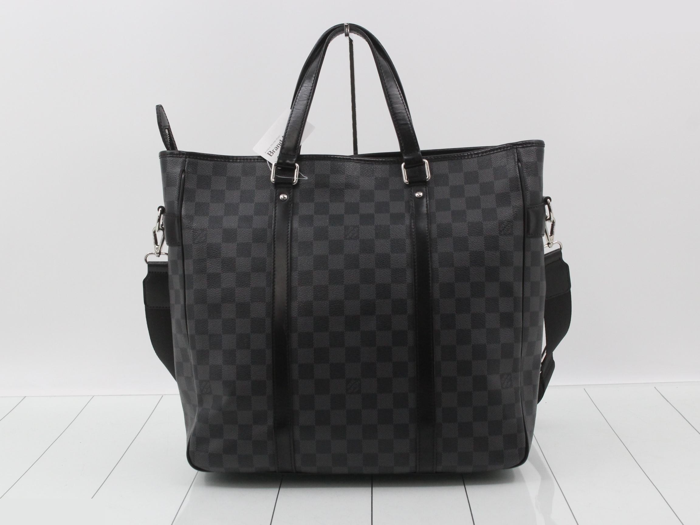 Tadao Damier Graphite Shoulder Bag — view 2