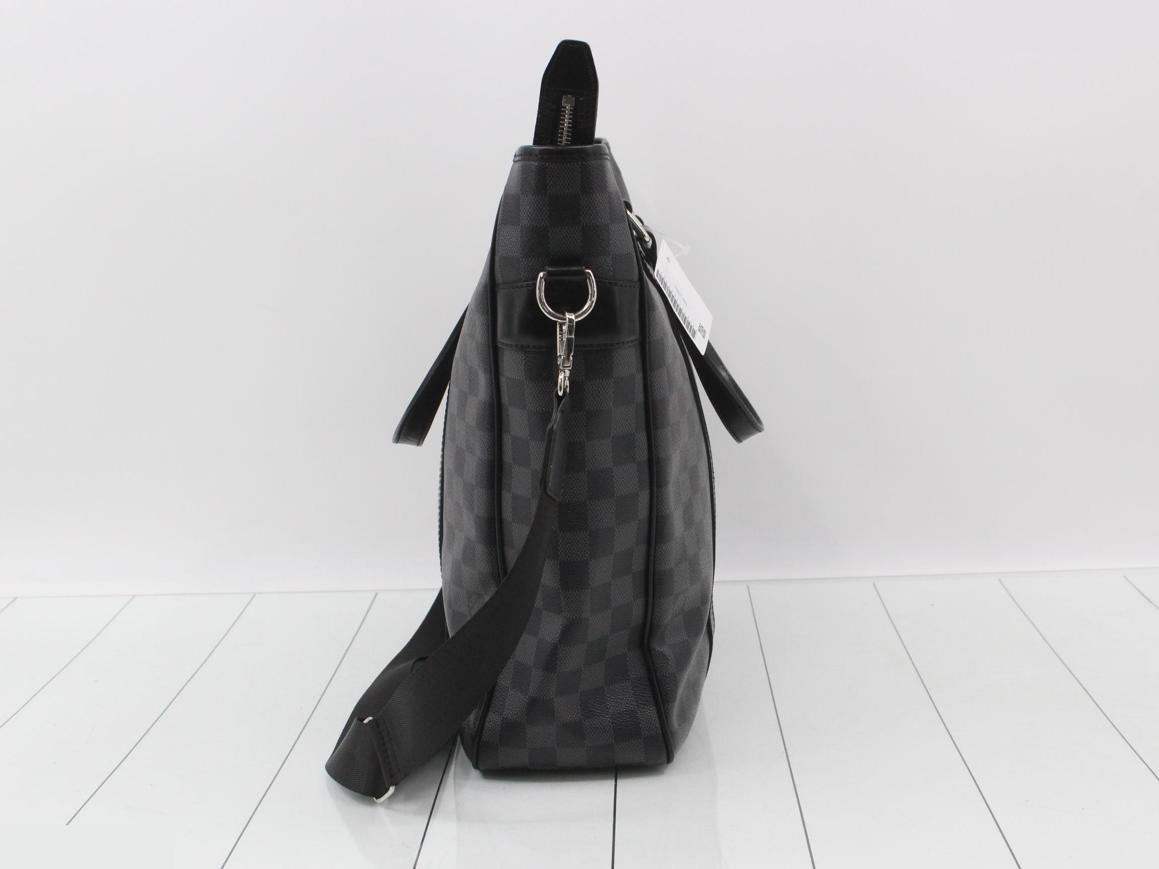 Tadao Damier Graphite Shoulder Bag — view 3