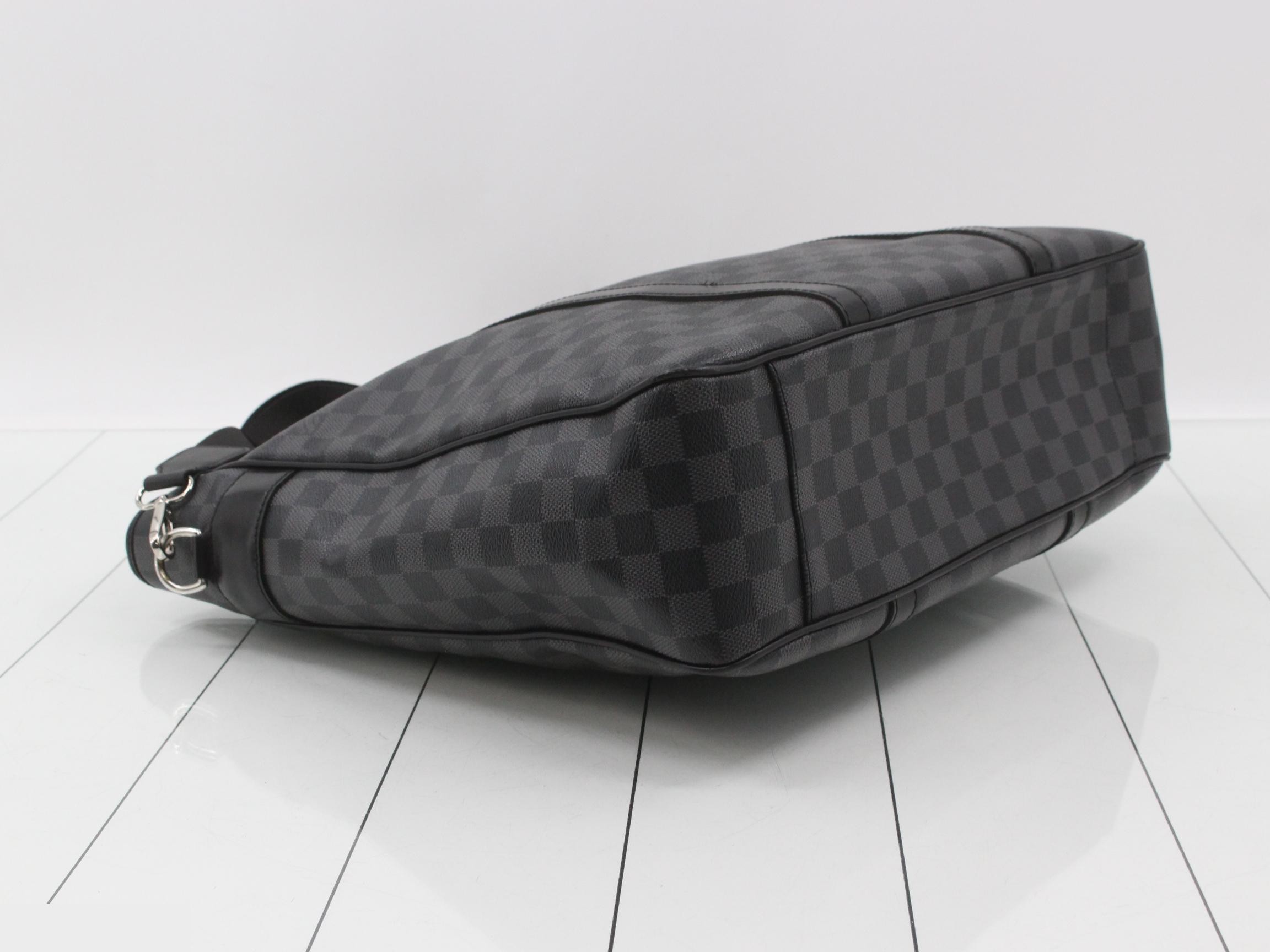 Tadao Damier Graphite Shoulder Bag — view 5