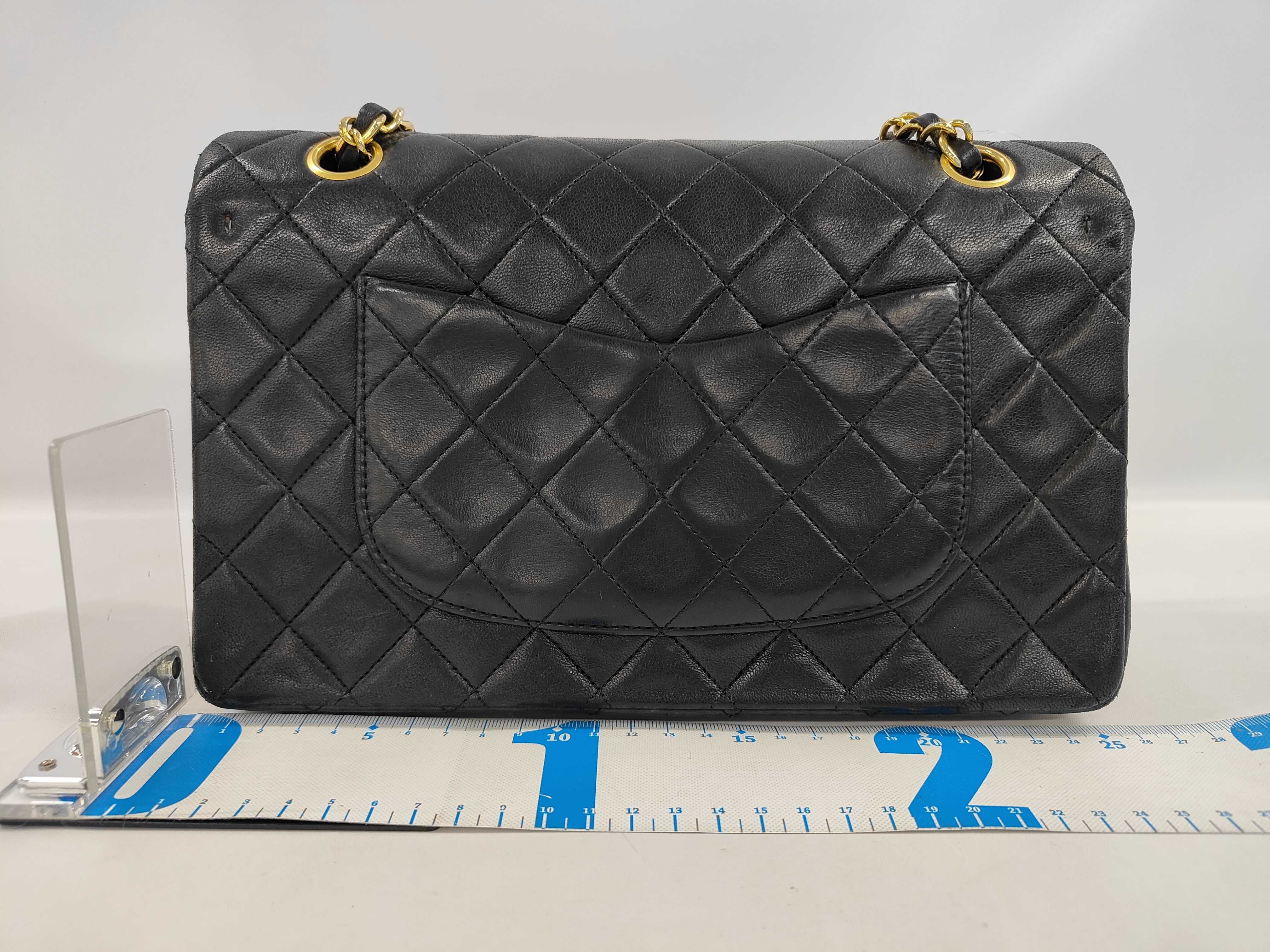 Lambskin Chanel Matelasse Handbag — view 2