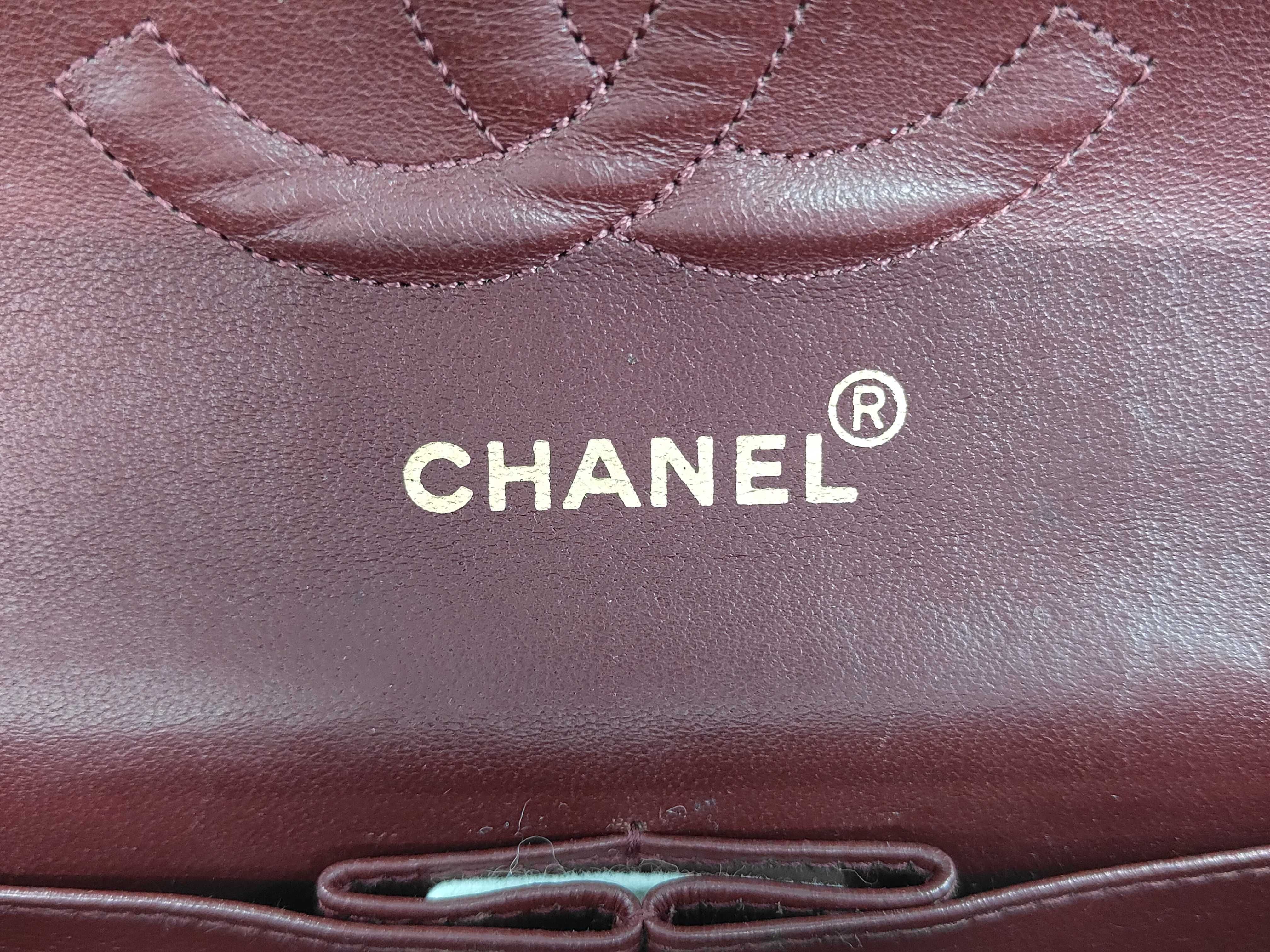Lambskin Chanel Matelasse Handbag — view 11