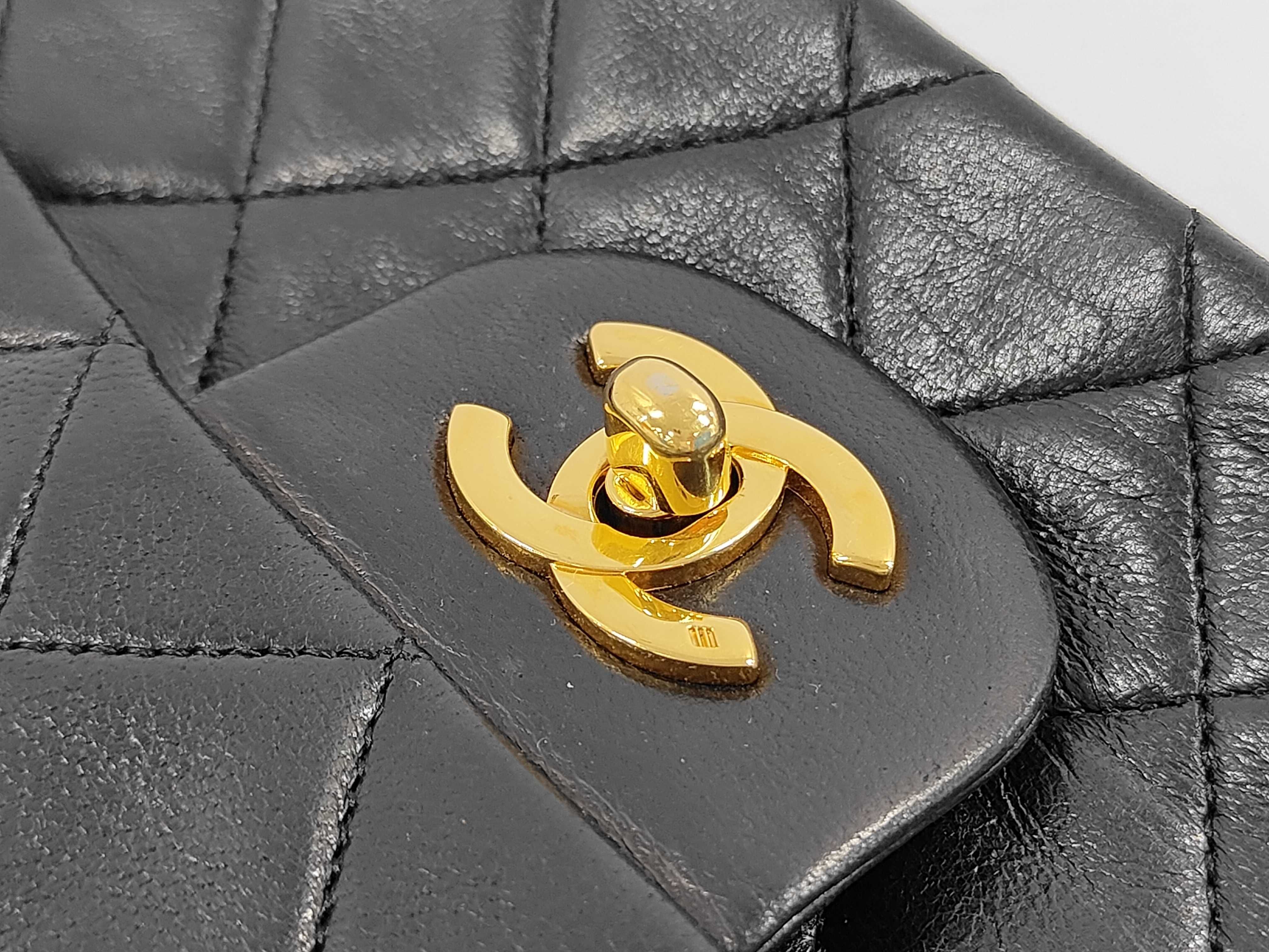 Lambskin Chanel Matelasse Handbag — view 6