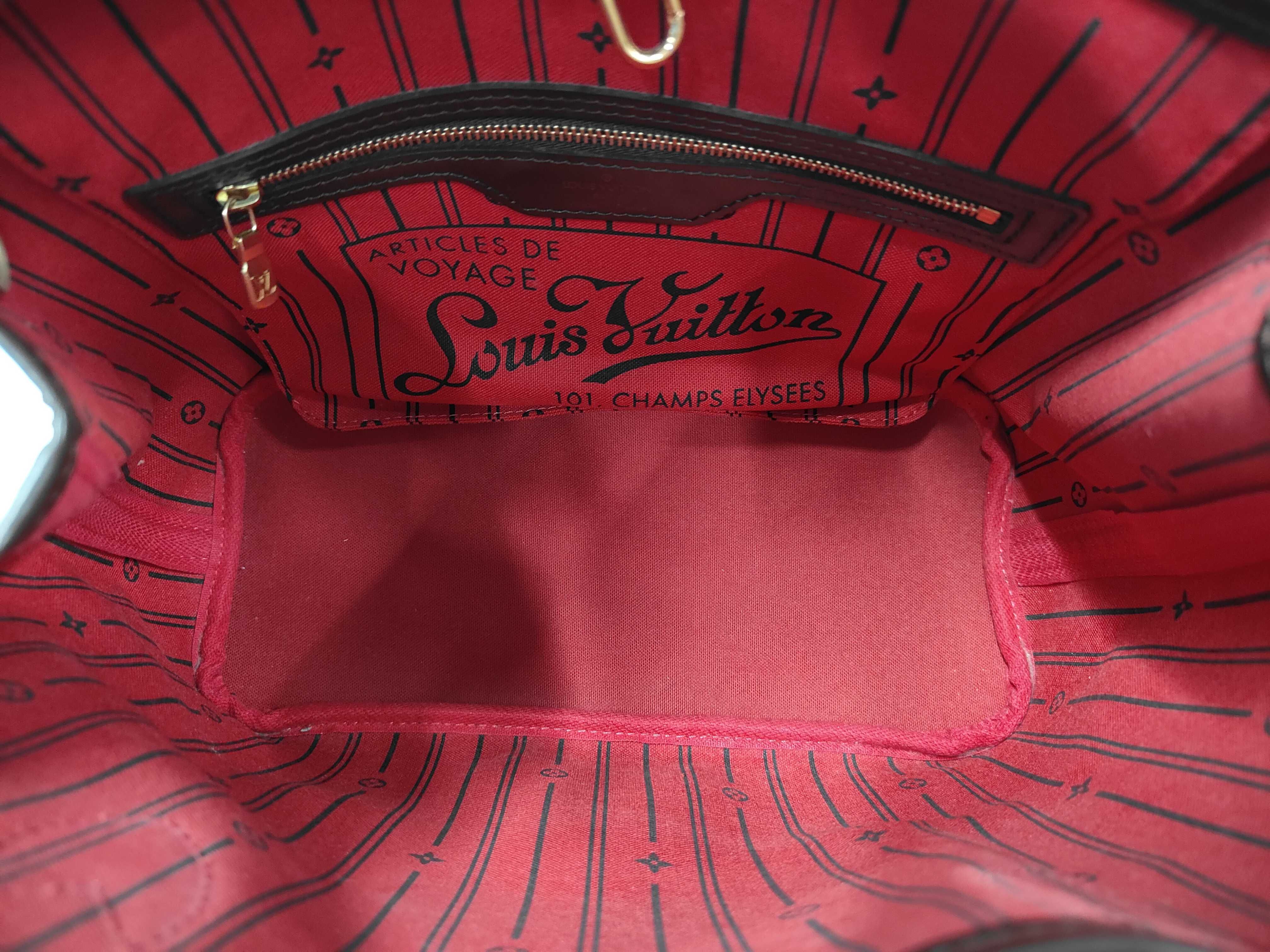 Damier N51109 Neverfull PM Tote Bag — view 8
