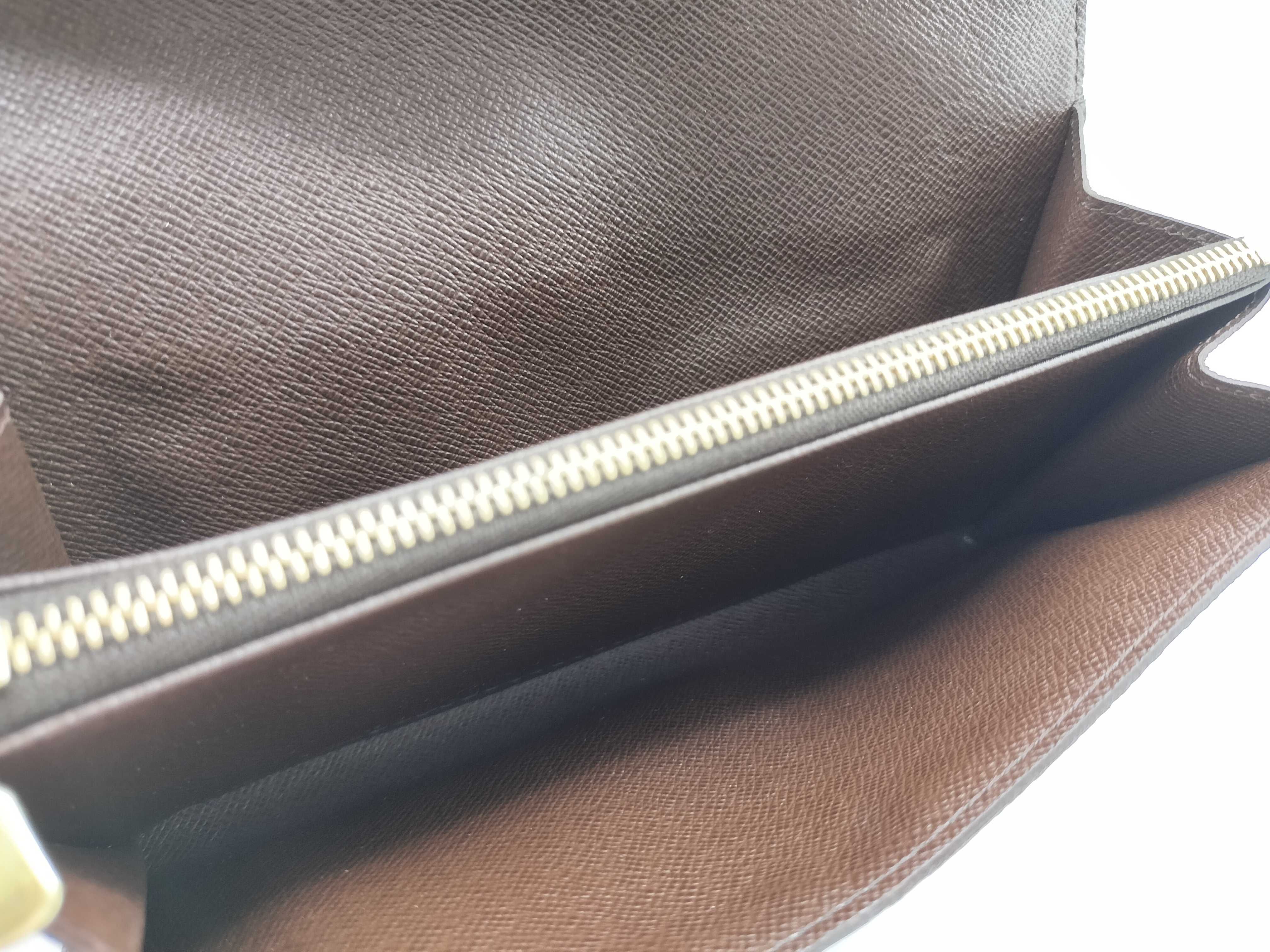 Damier Portefeuille Sarah Long Wallet — view 12