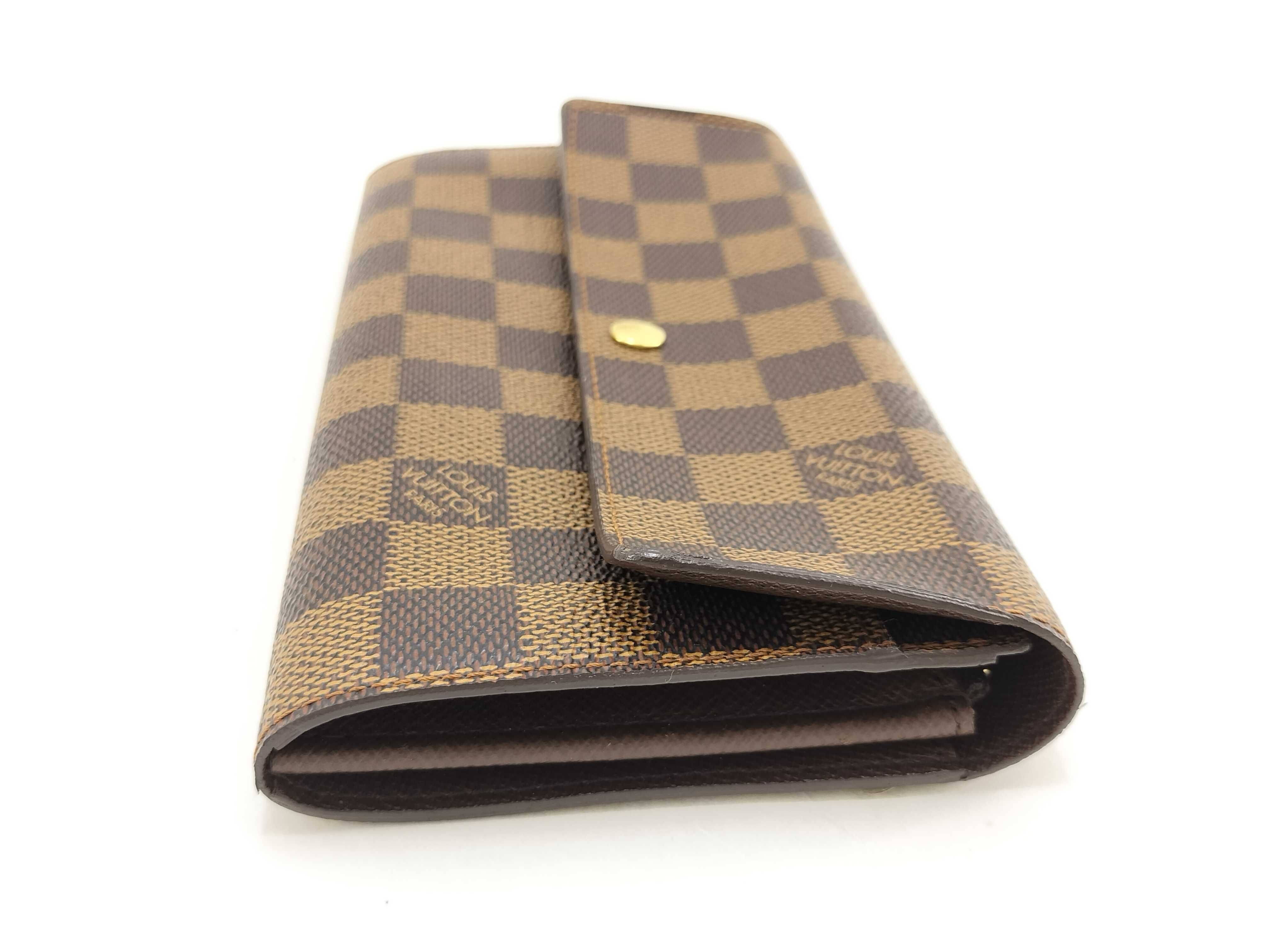 Damier Portefeuille Sarah Long Wallet — view 3