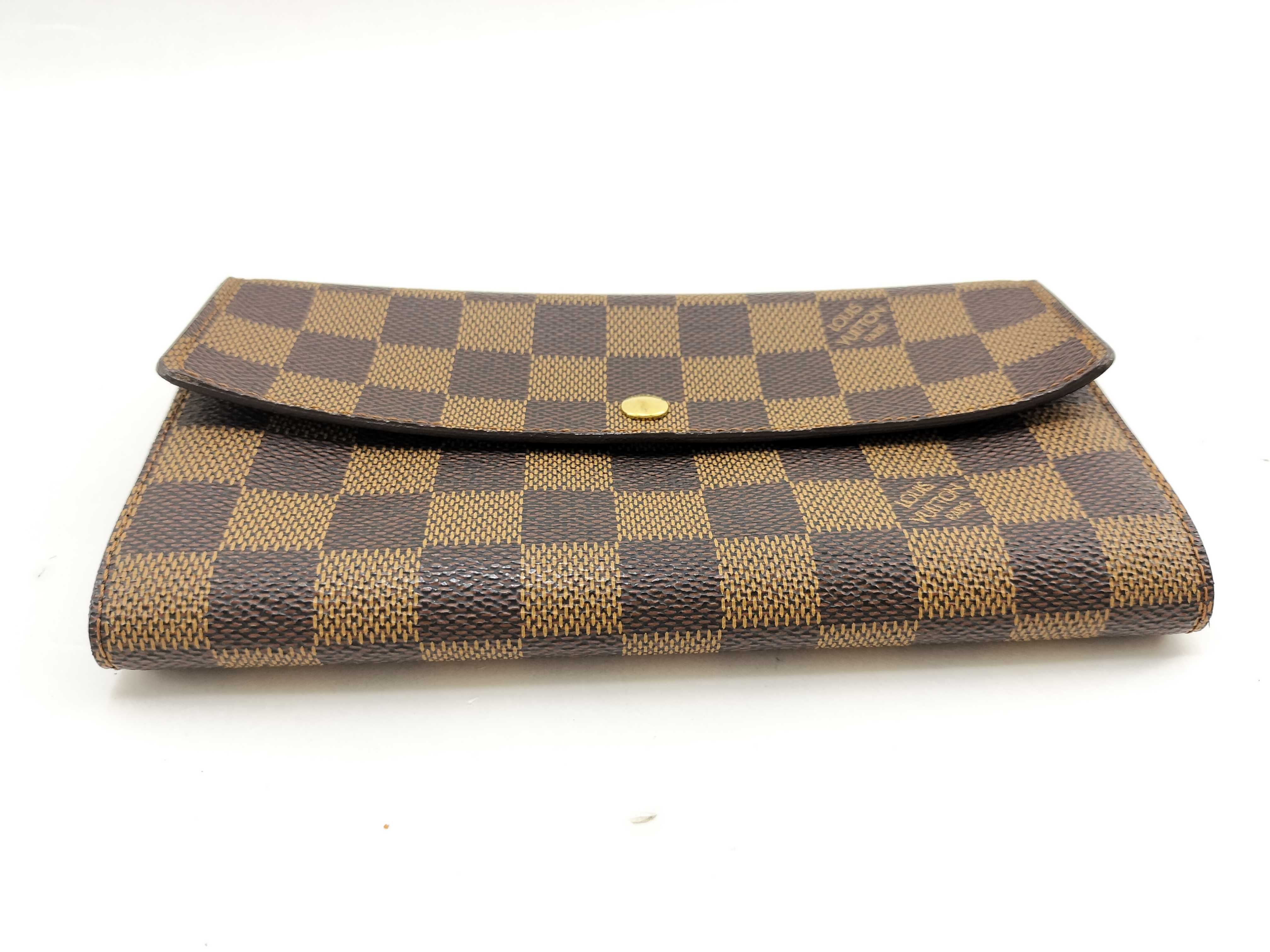 Damier Portefeuille Sarah Long Wallet — view 5