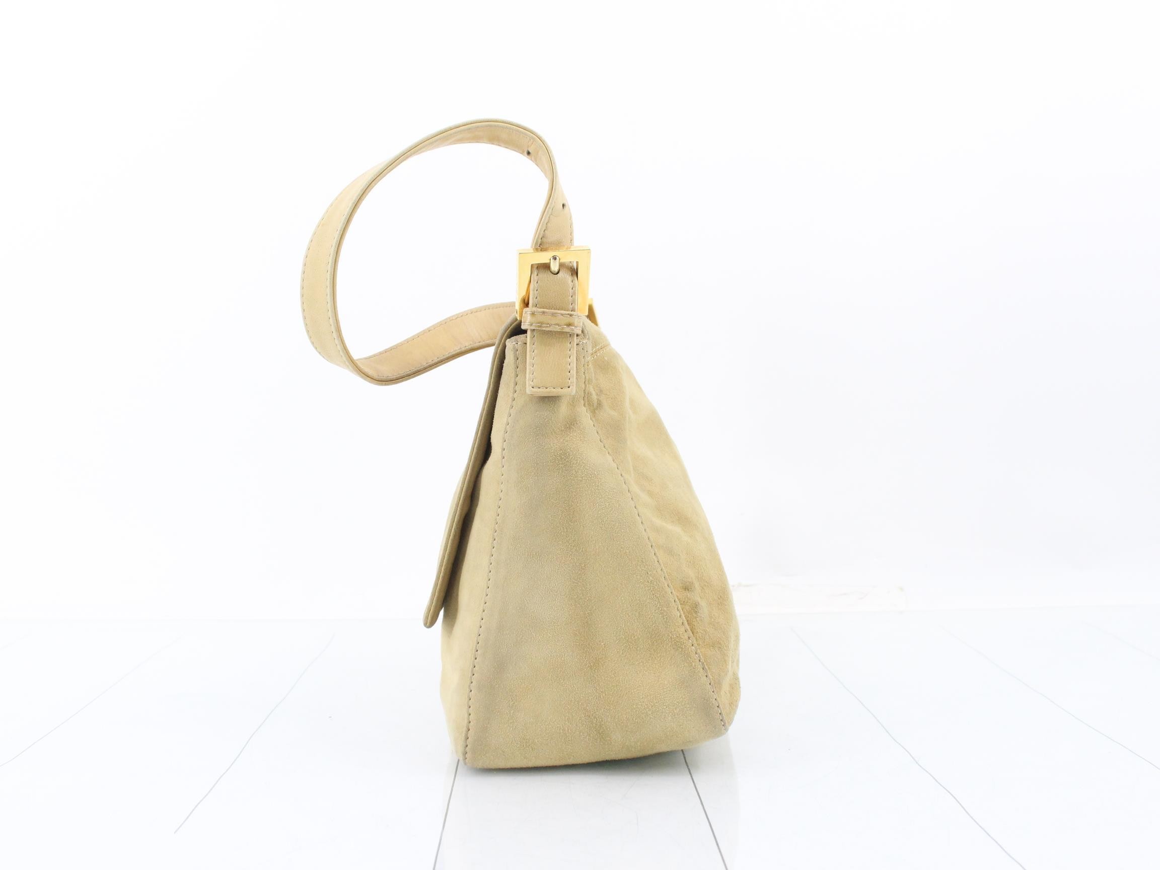 Mamma Bucket Bag, Shoulder Bag, Suede — view 3