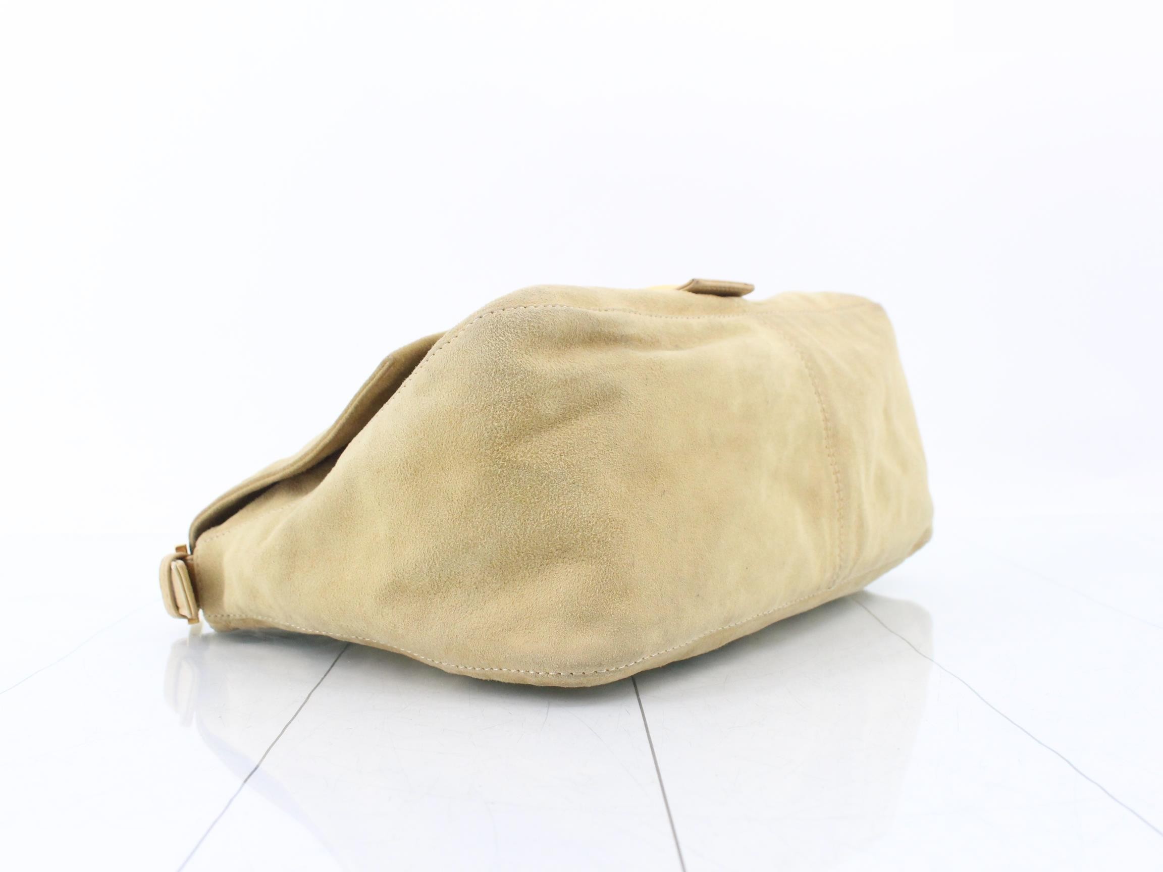 Mamma Bucket Bag, Shoulder Bag, Suede — view 5