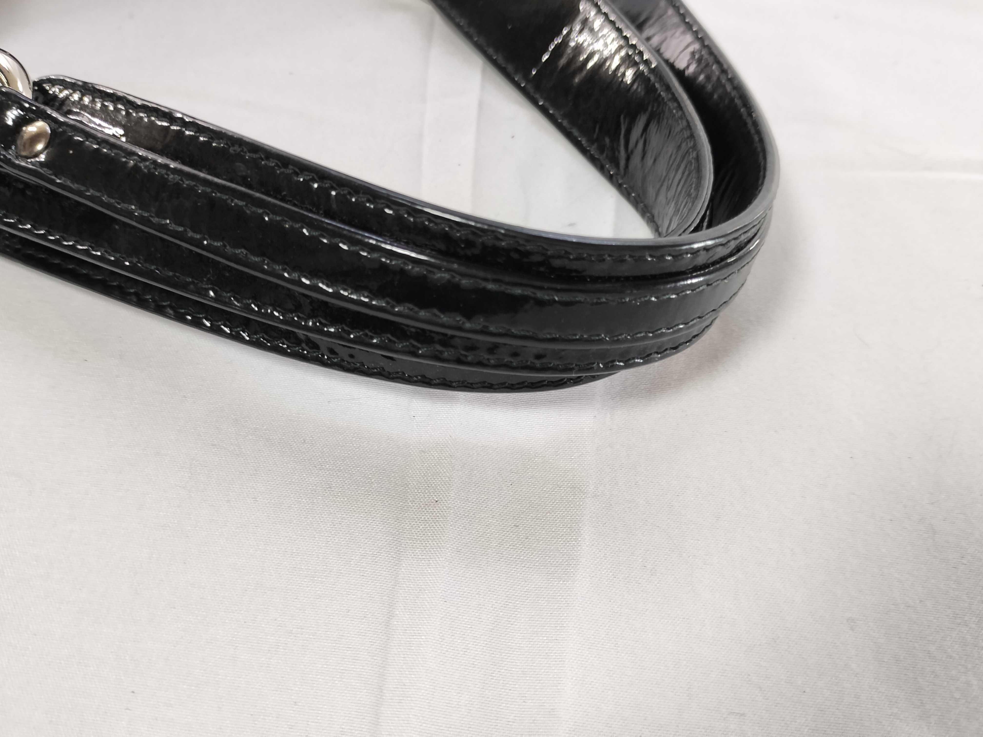Lady Dior Patent Enamel CD Logo Chain Bag Tote Bag — view 4