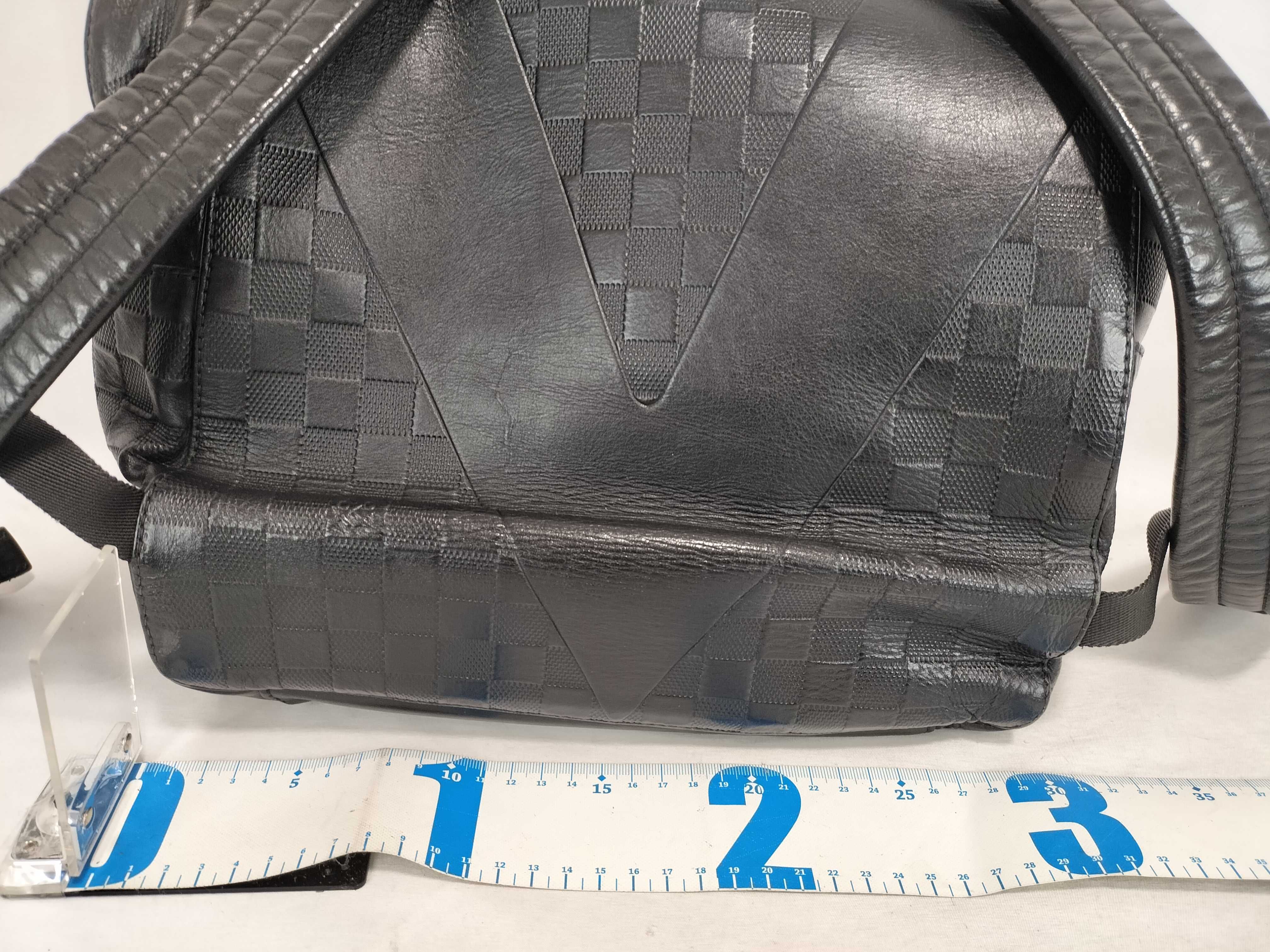 Damier Infini Avenue Backpack, Black. — view 2