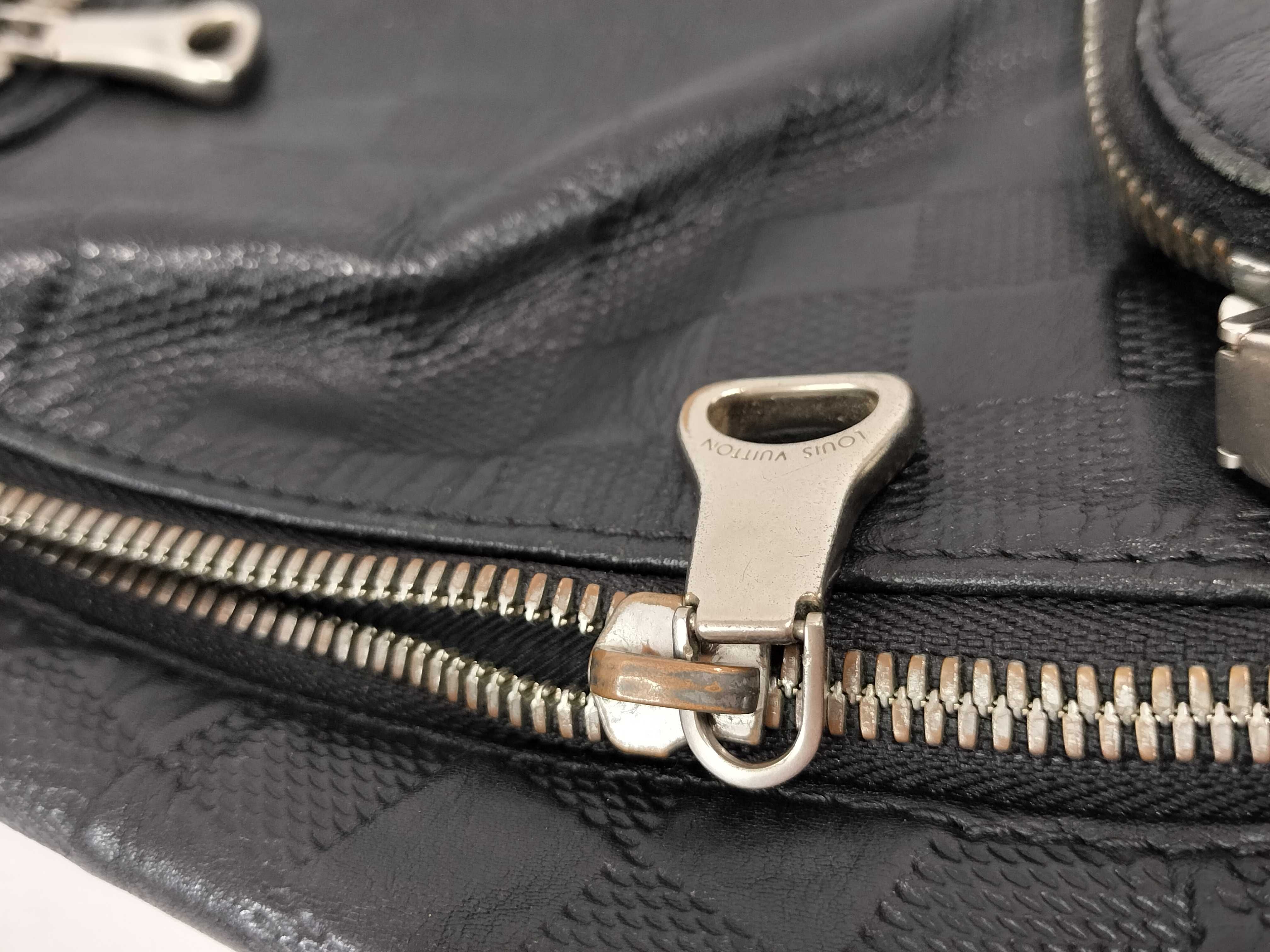 Damier Infini Avenue Backpack, Black. — view 14