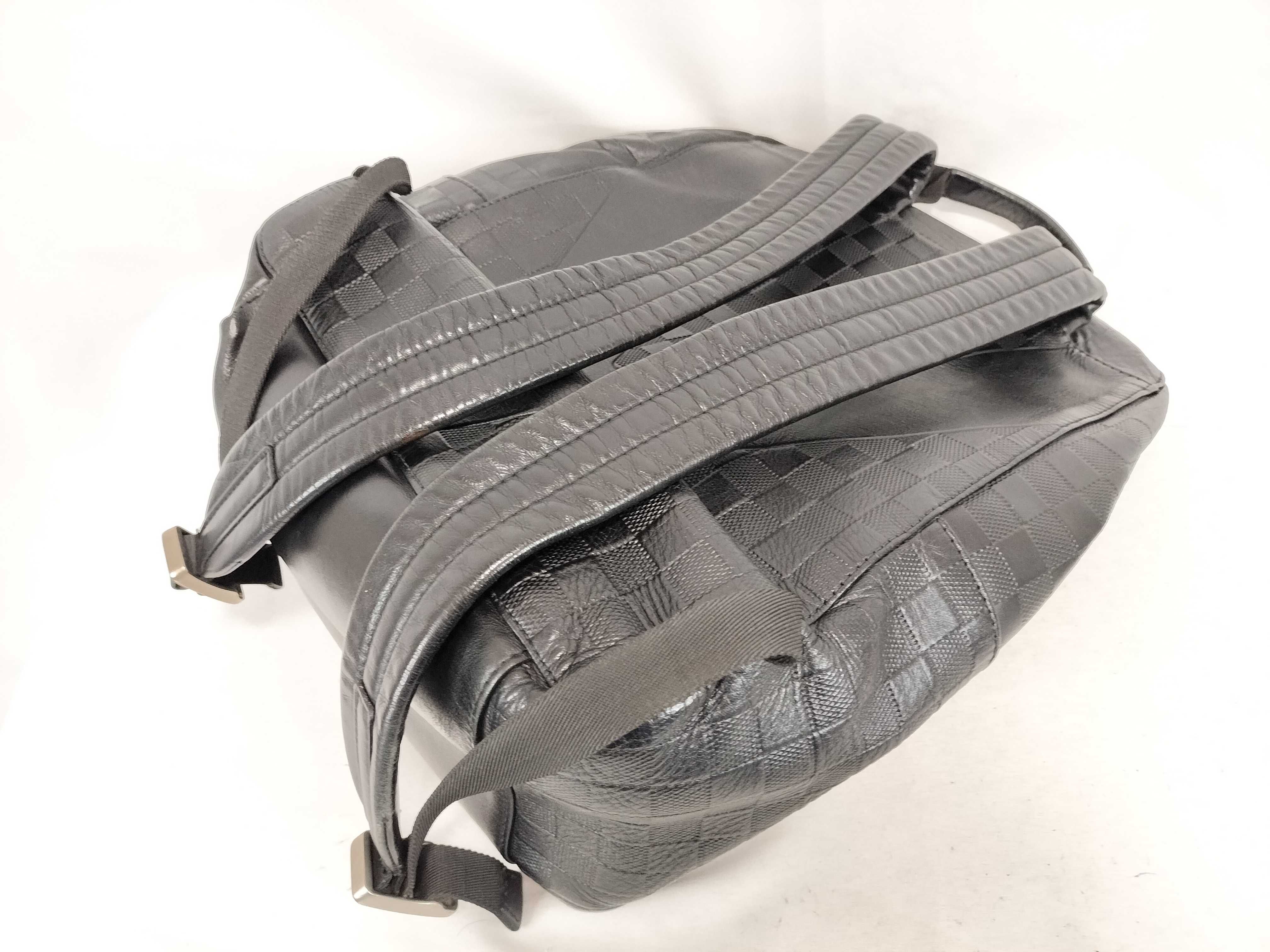Damier Infini Avenue Backpack, Black. — view 3