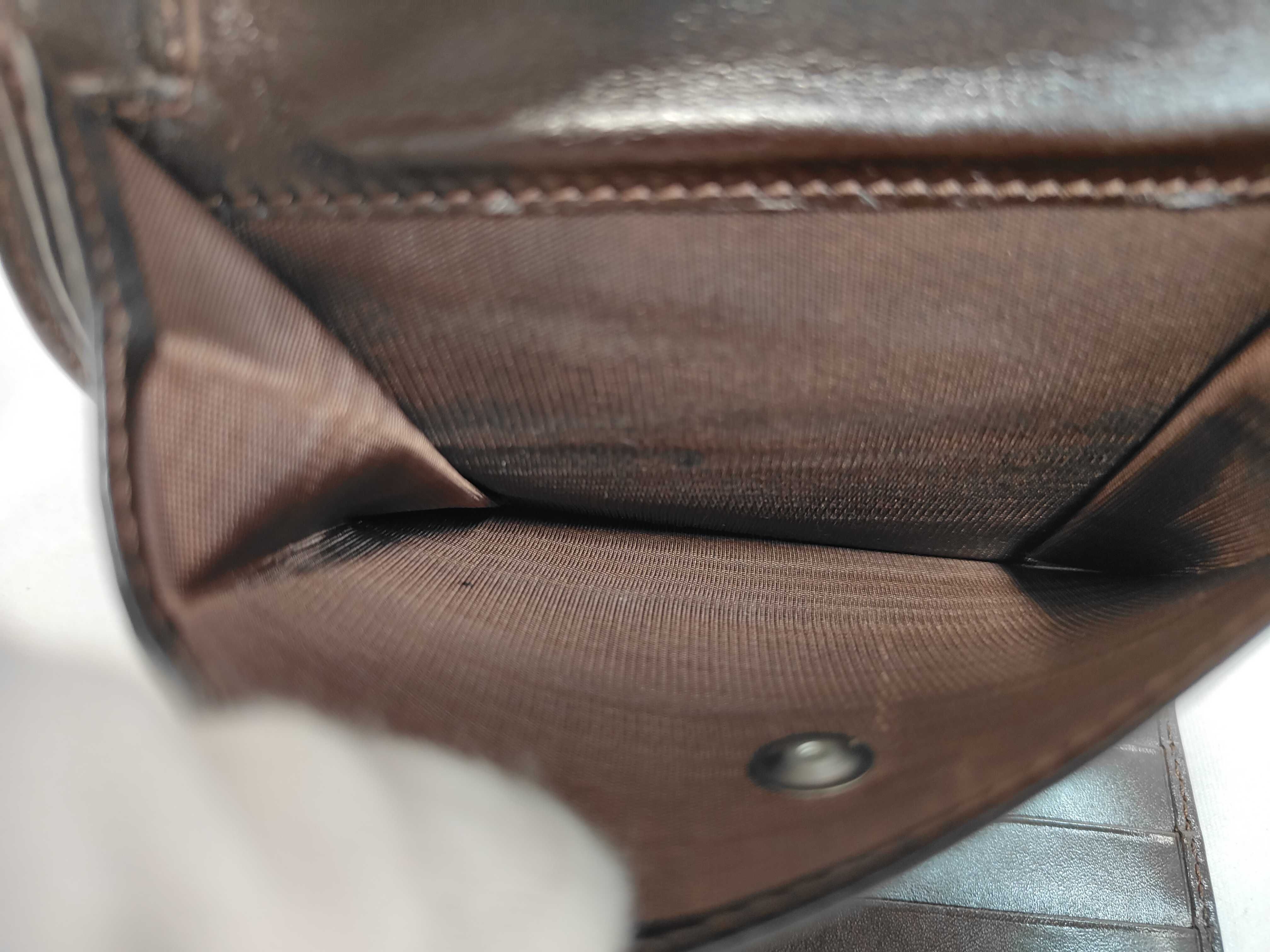 Zucca Bi-fold Wallet, Canvas, Brown — view 6