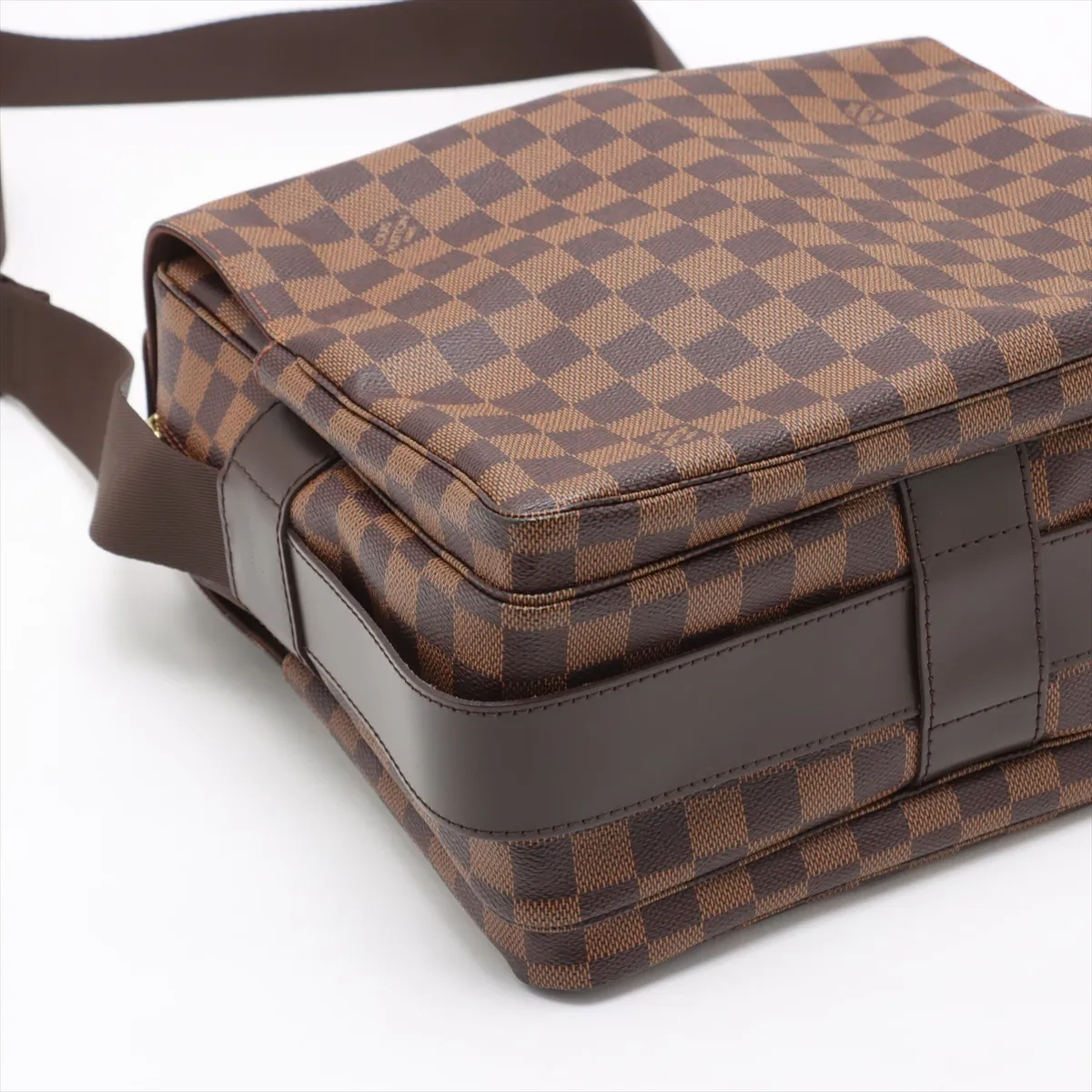 Damier Naviglio N45255 SR4120 Brown — view 4