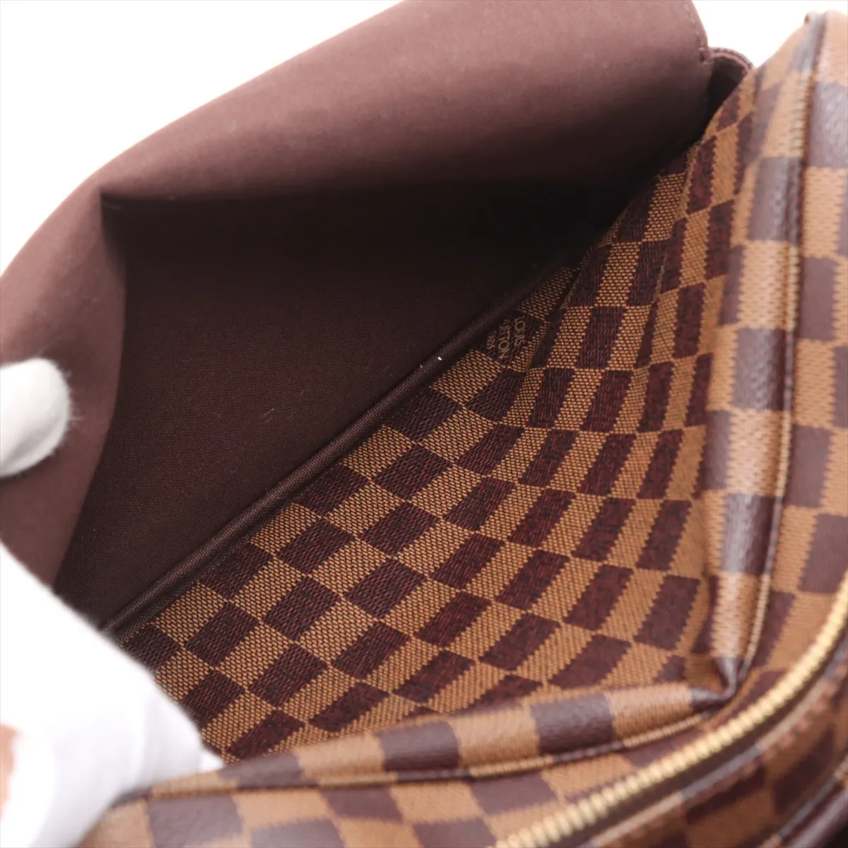 Damier Naviglio N45255 SR4120 Brown — view 9