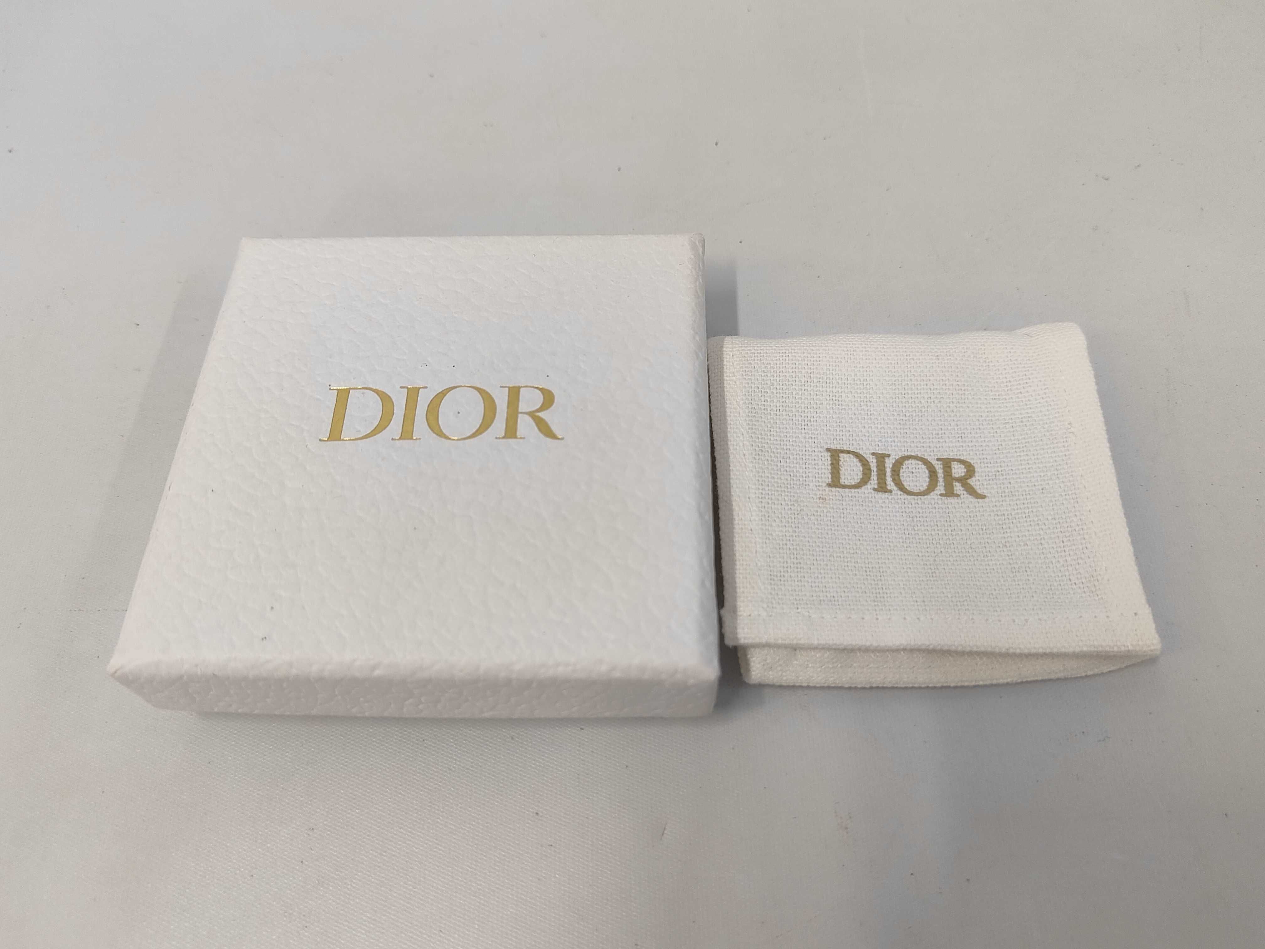 CD logo pearl earrings — view 10