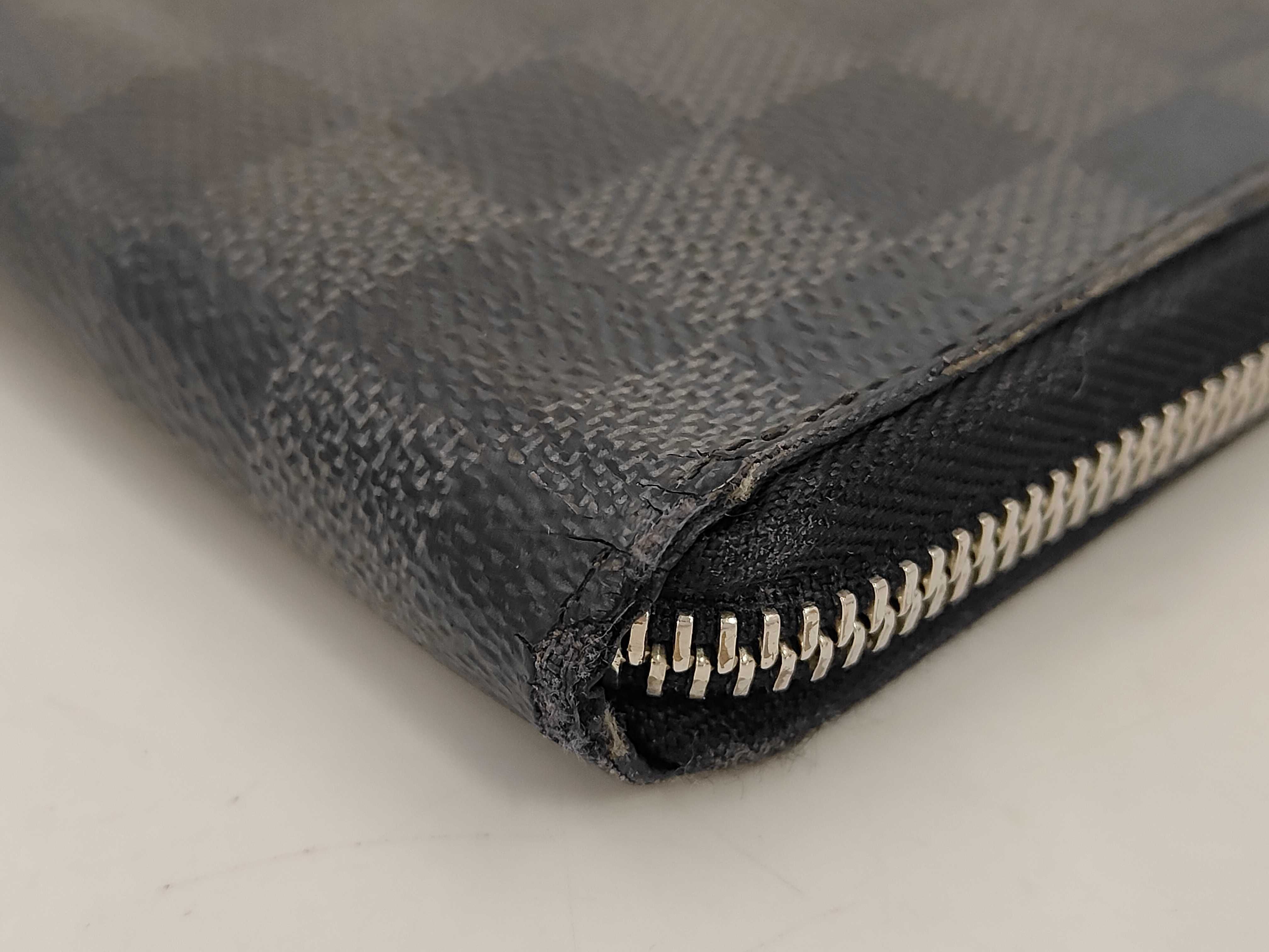 Graphite Organizer (some deterioration) Wallet — view 3