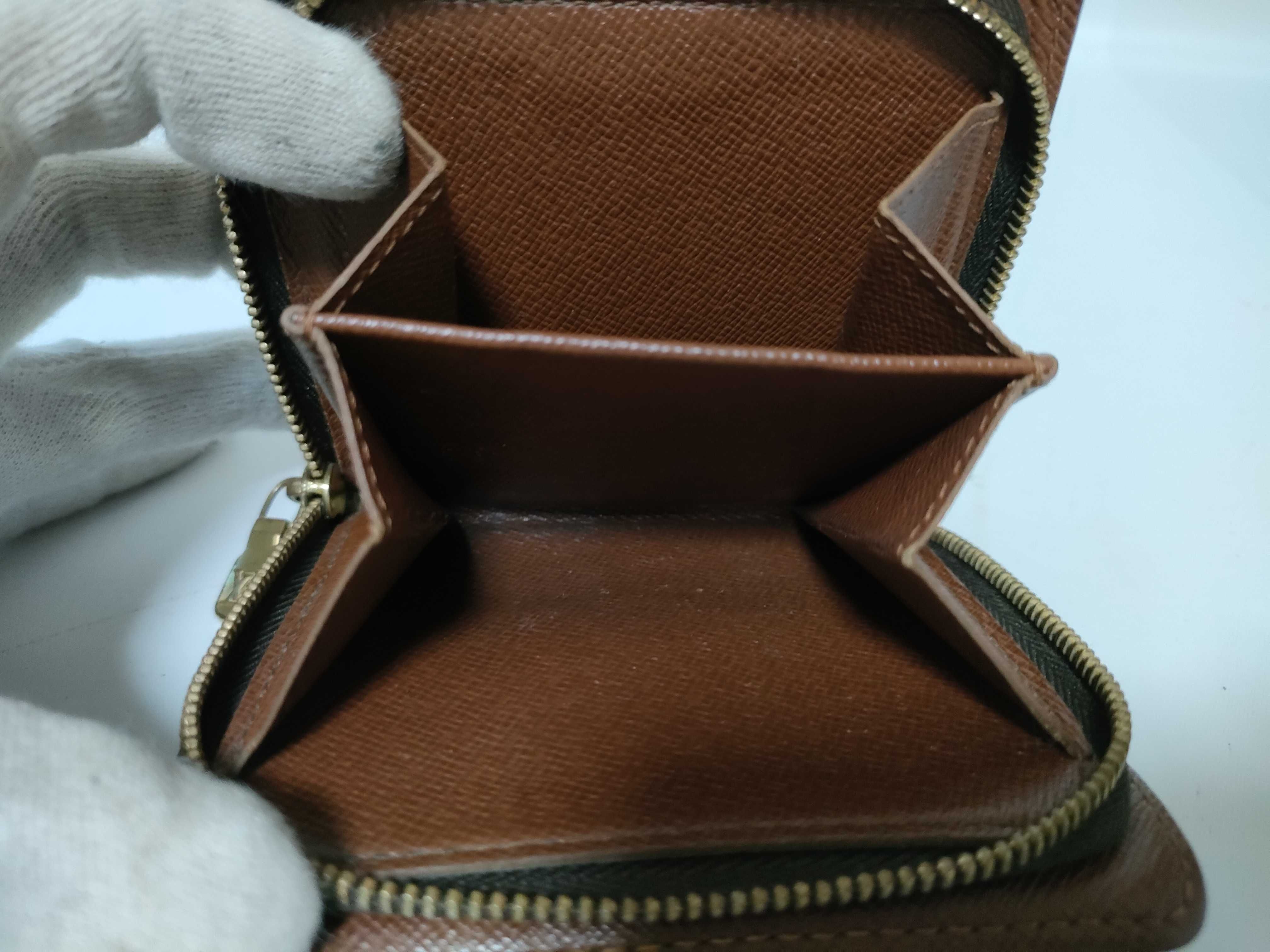 Monogram Louis Vuitton Compact Zip Wallet — view 9