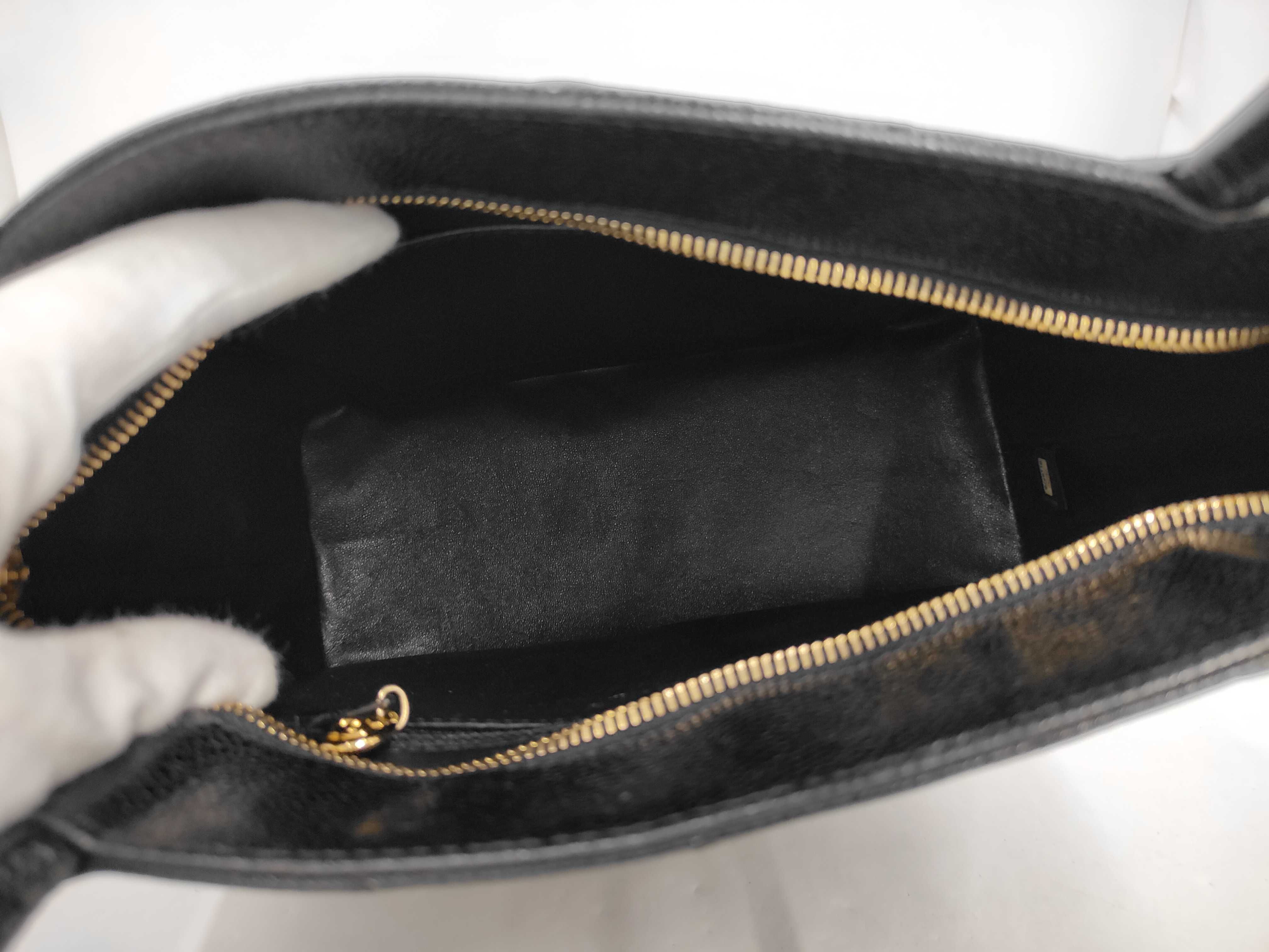 Caviar Skin Reissue Tote Bag with Gold Hardware — view 9