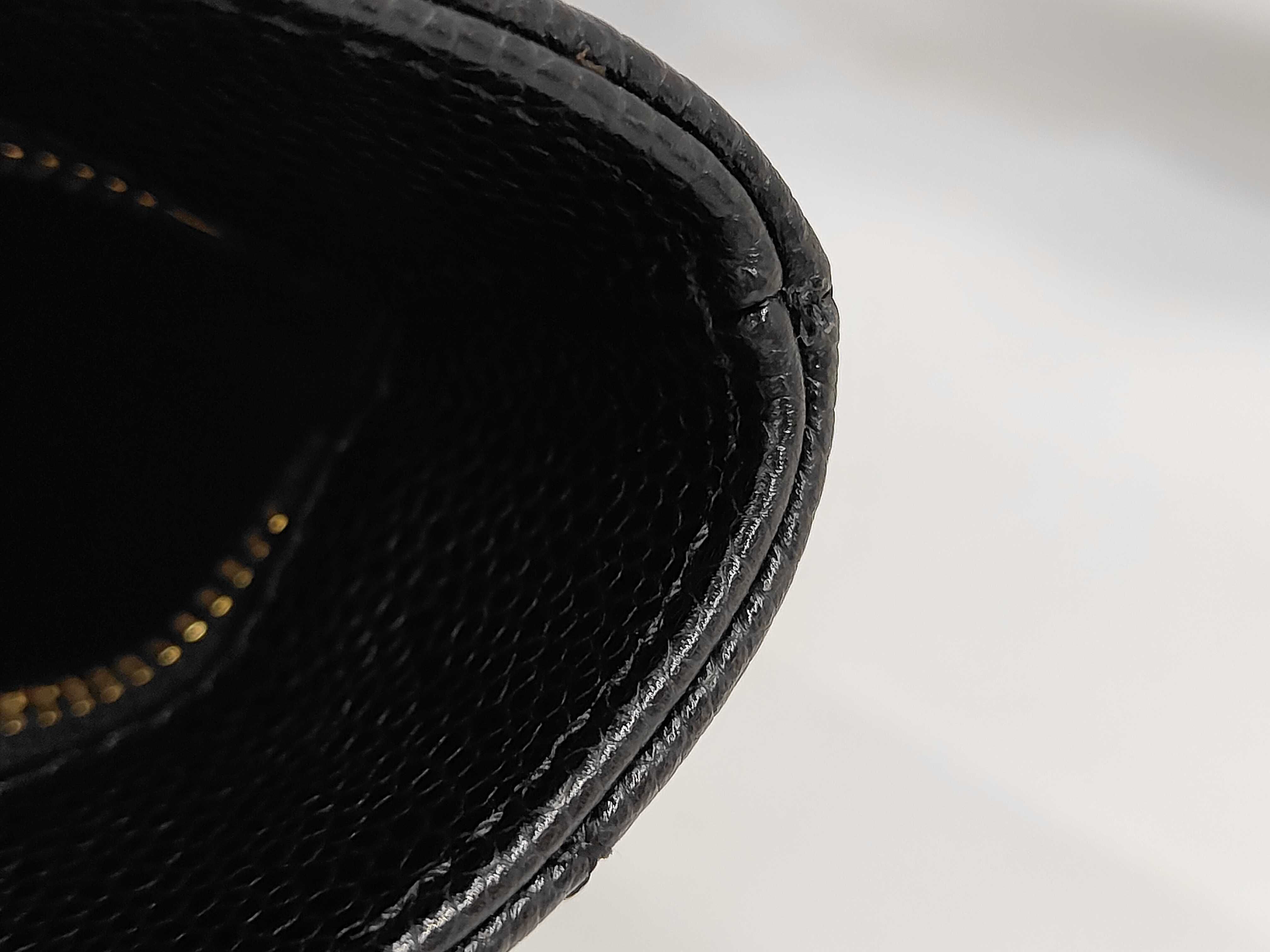 Caviar Skin Reissue Tote Bag with Gold Hardware — view 10
