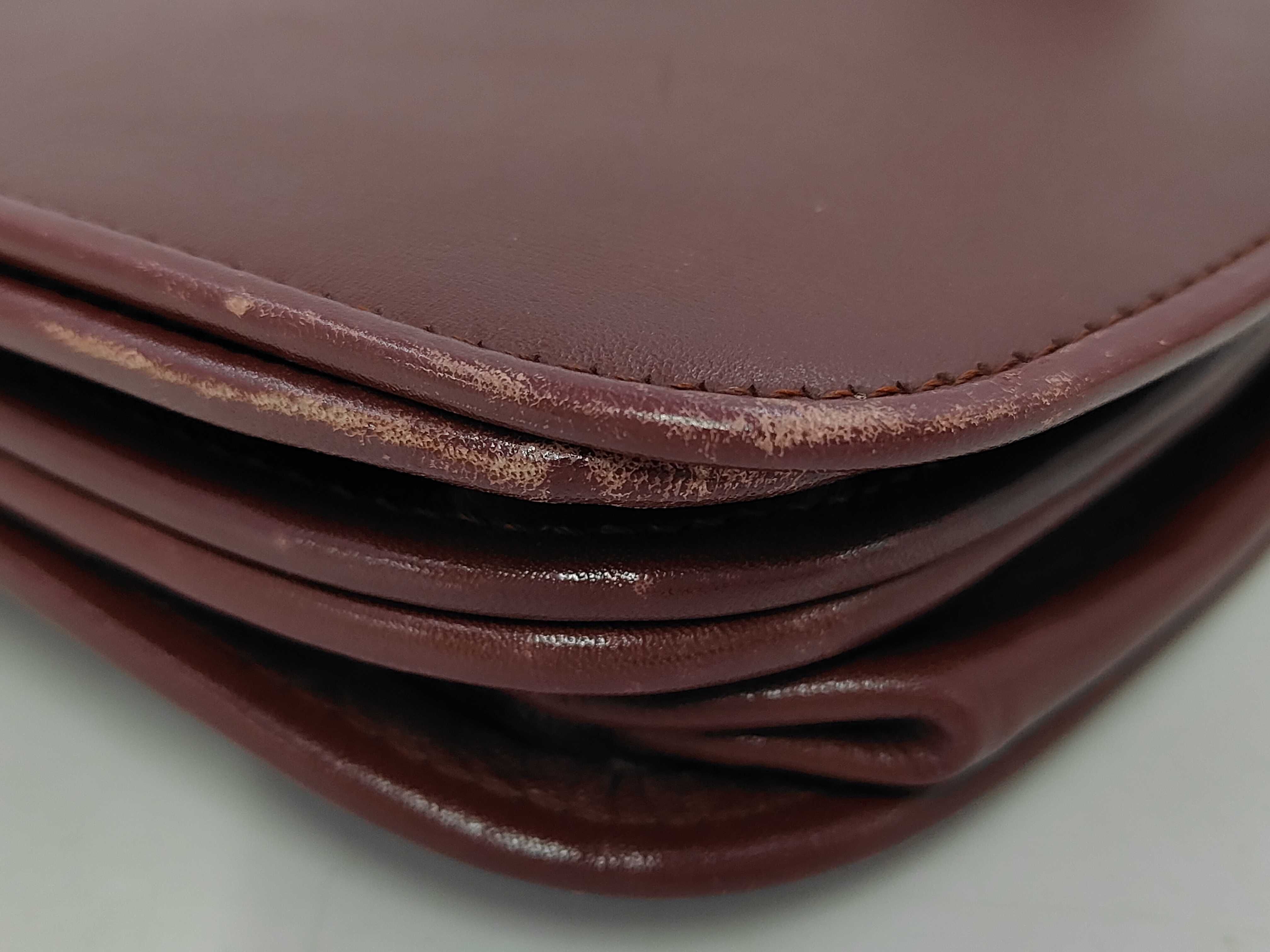 Must Shoulder Bag, Leather, Bordeaux — view 3
