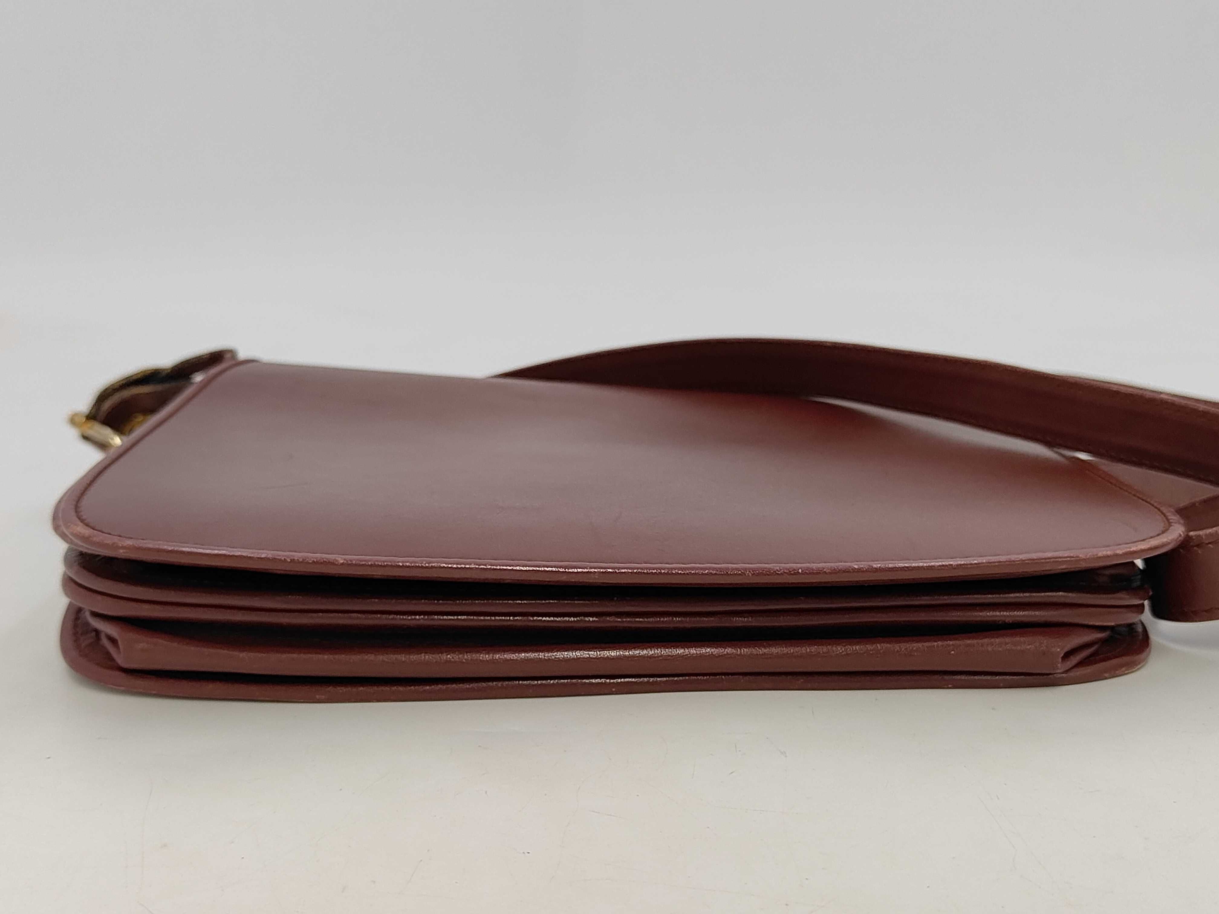 Must Shoulder Bag, Leather, Bordeaux — view 4