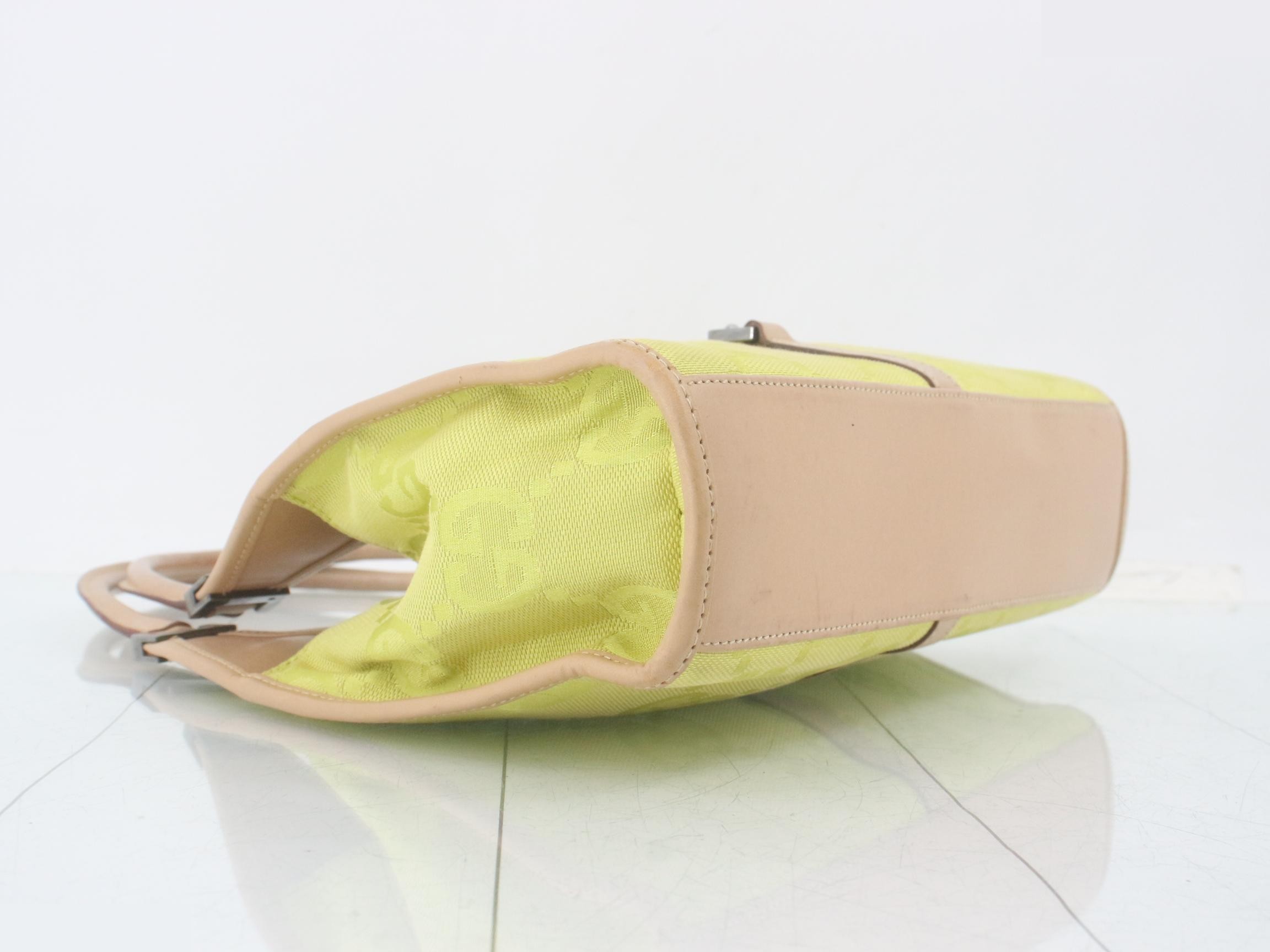 Jackie (Bag) Handbag, GG pattern, Yellow — view 5